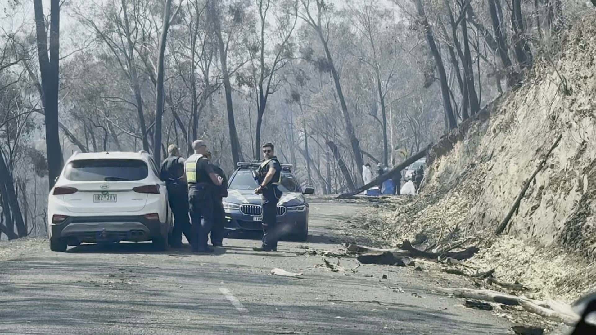 A person has died in a bushfire in Victoria 