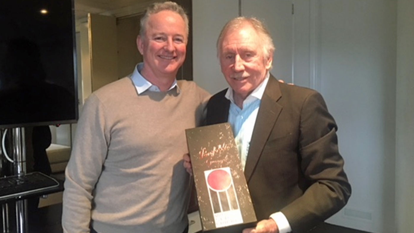 Ian Chappell and Hugh Marks
