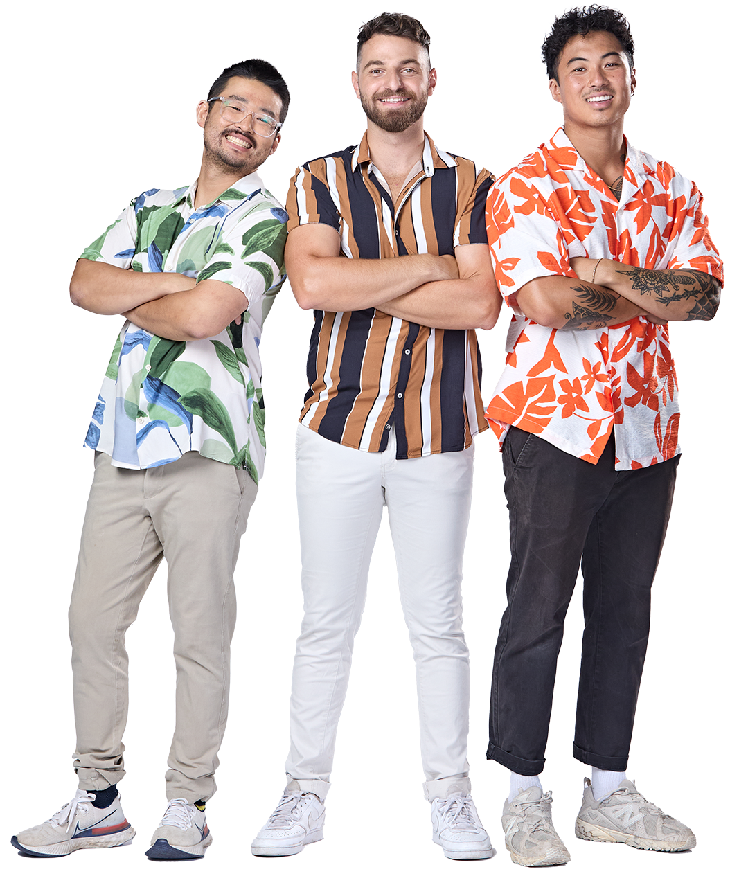 Kev, Dorian and Teng Travel Guides 2024 Team official bio Travel