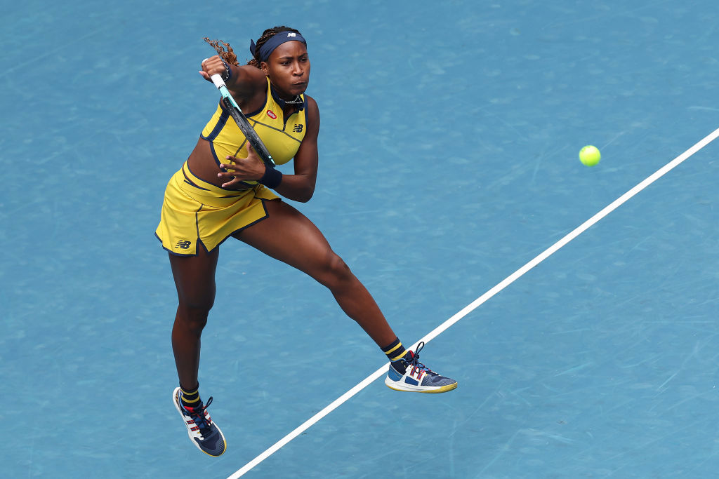 Australian Open 2024 Coco Gauff explains words written on her tennis shoes