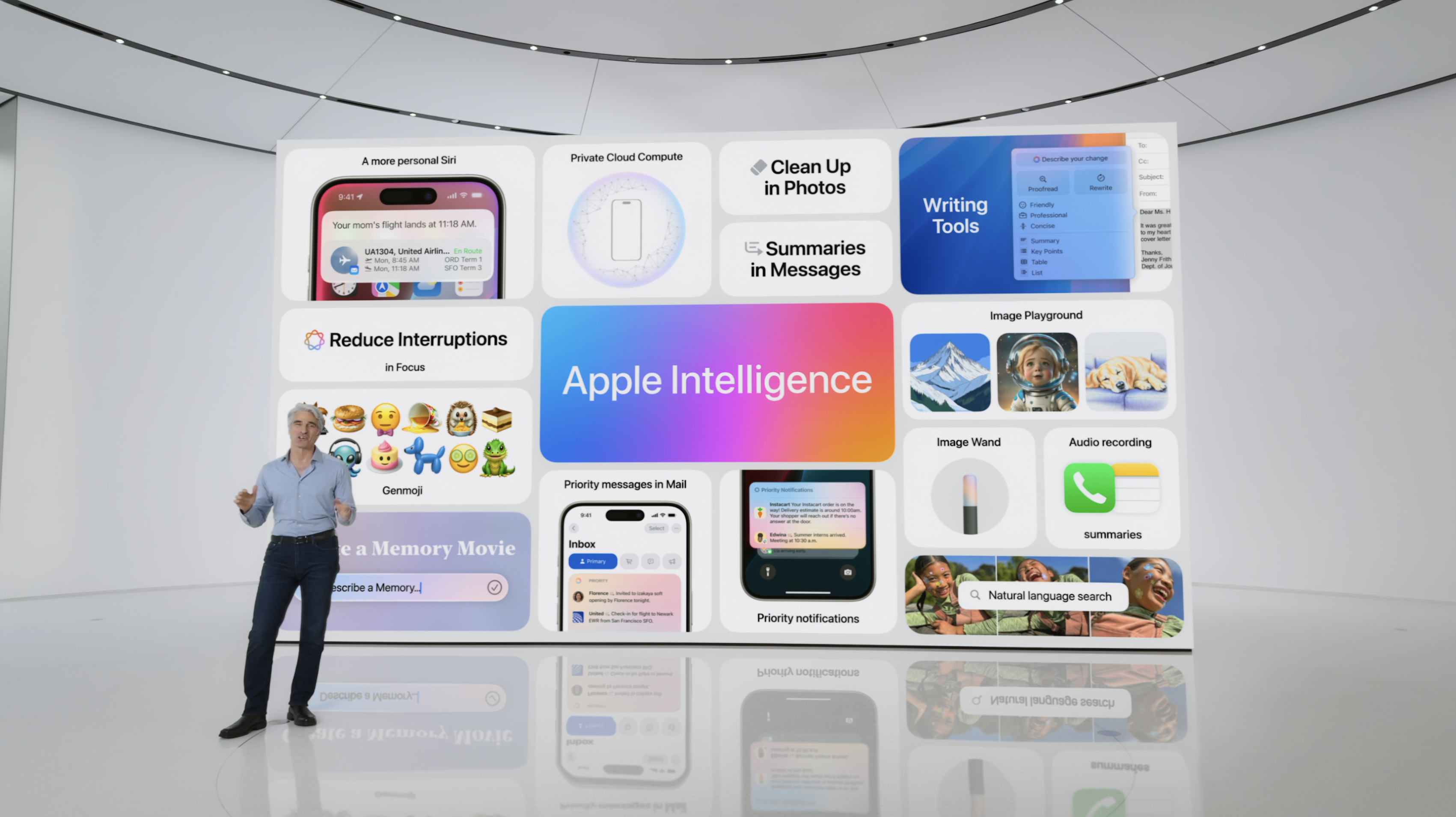 Apple ha presentado Apple Intelligence, su primer gran paso en el espacio de la inteligencia artificial.