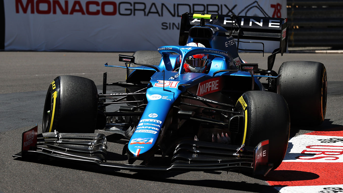 Esteban Ocon has re-signed for a further three years with Alpine.