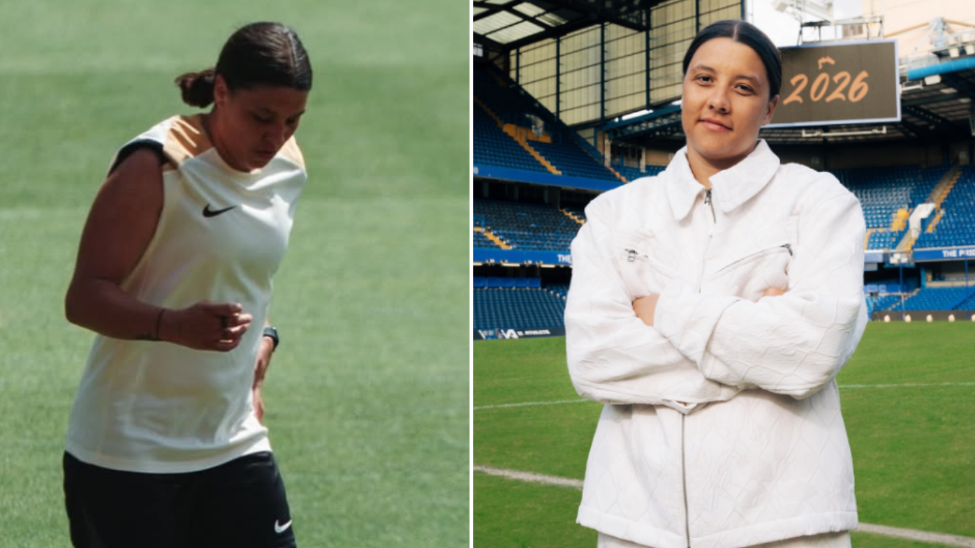 Sam Kerr is back running, taking another step closer to her return to football.