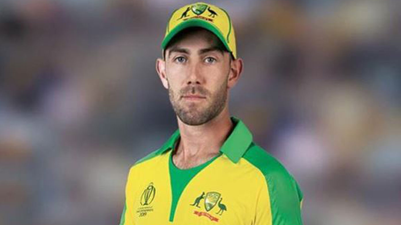 Australian cricket World Cup kit photo | Glenn Maxwell arms