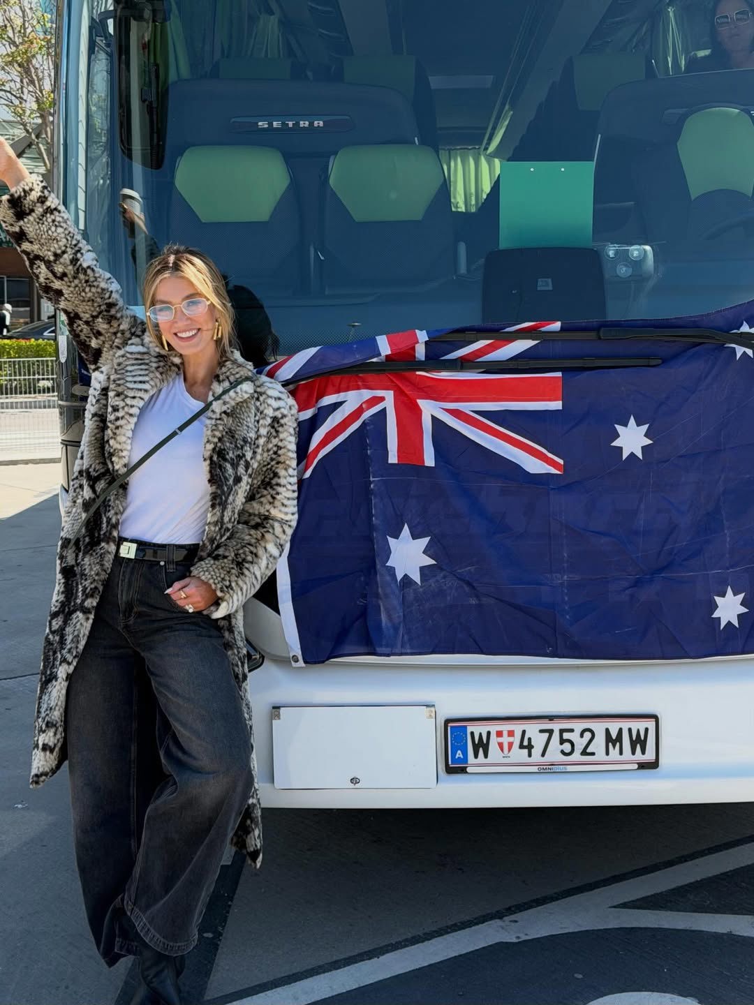 Delta Goodrem in Vienna for Eurovision