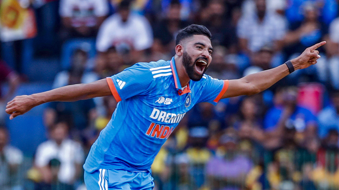 Mohammed Siraj.