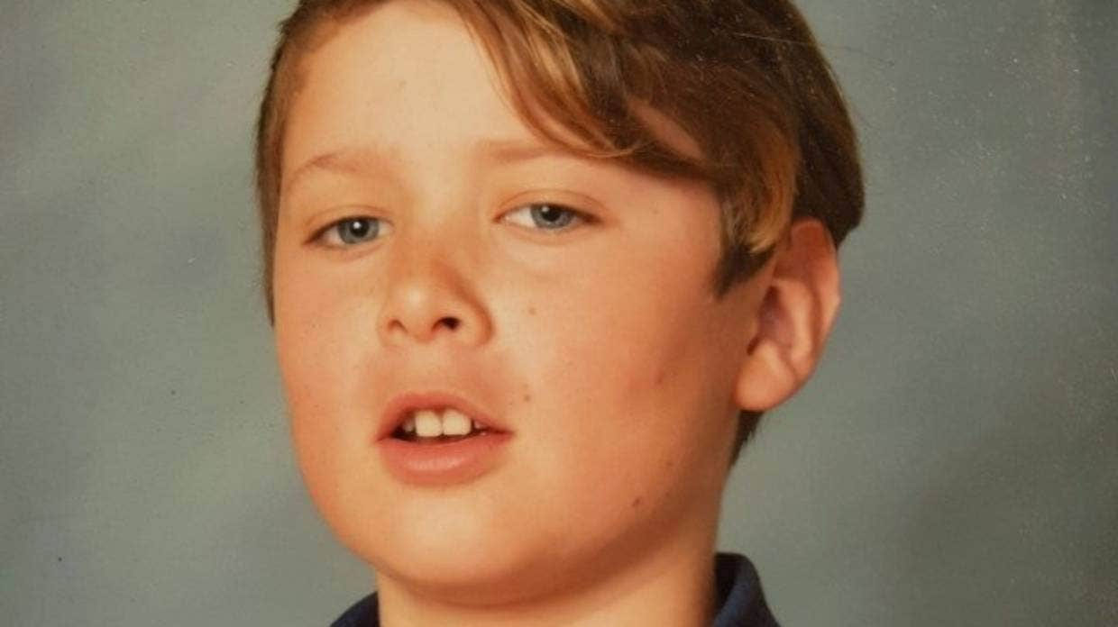 Fourteen-year-old Vincent Beecroft, pictured at a younger age, died after getting into difficulty while swimming near Second Beach in Dunedin.