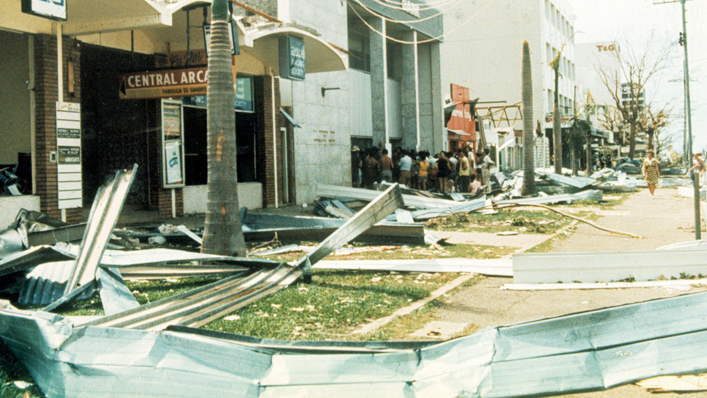 The devastation of Cyclone Tracy, in Darwin in the Northern Territory. (AP File Photo)