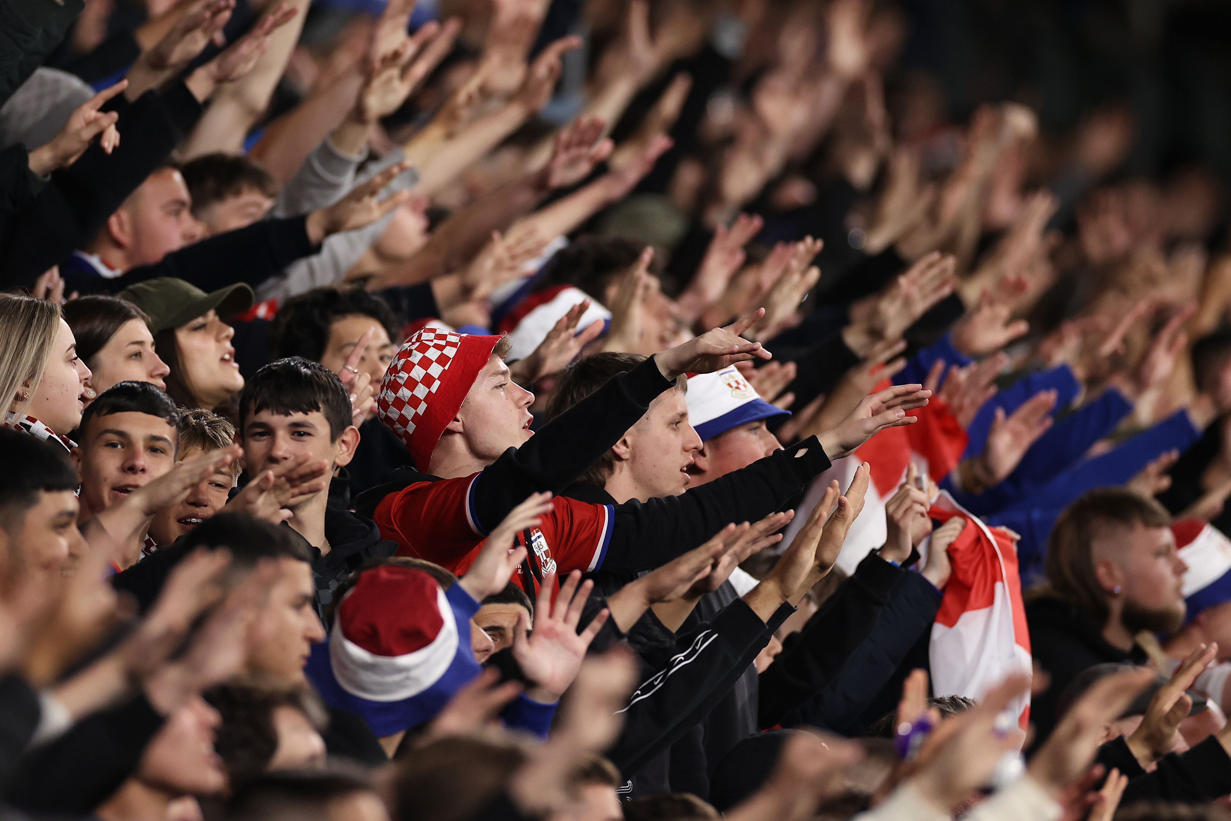 Sydney United 58 fans at Allianz Stadium.