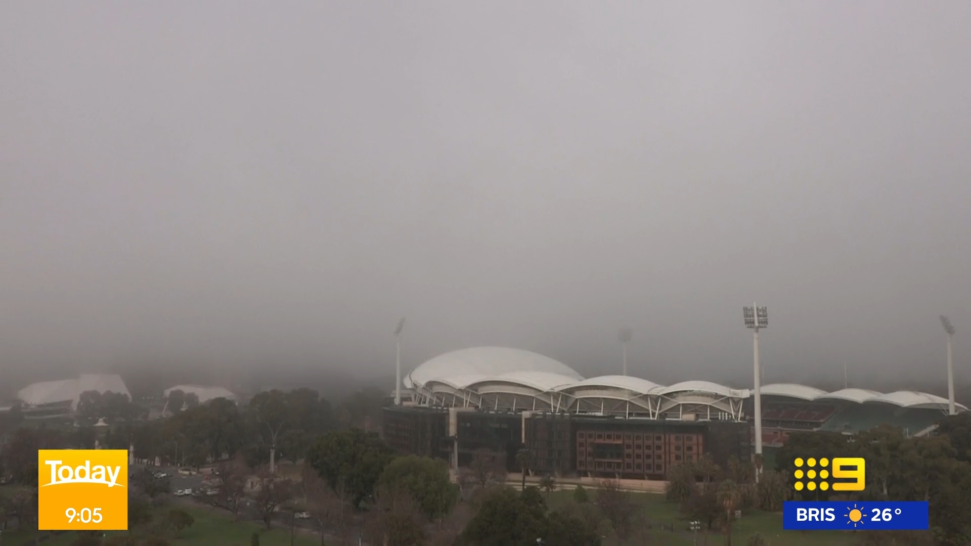 Adelaide fog 