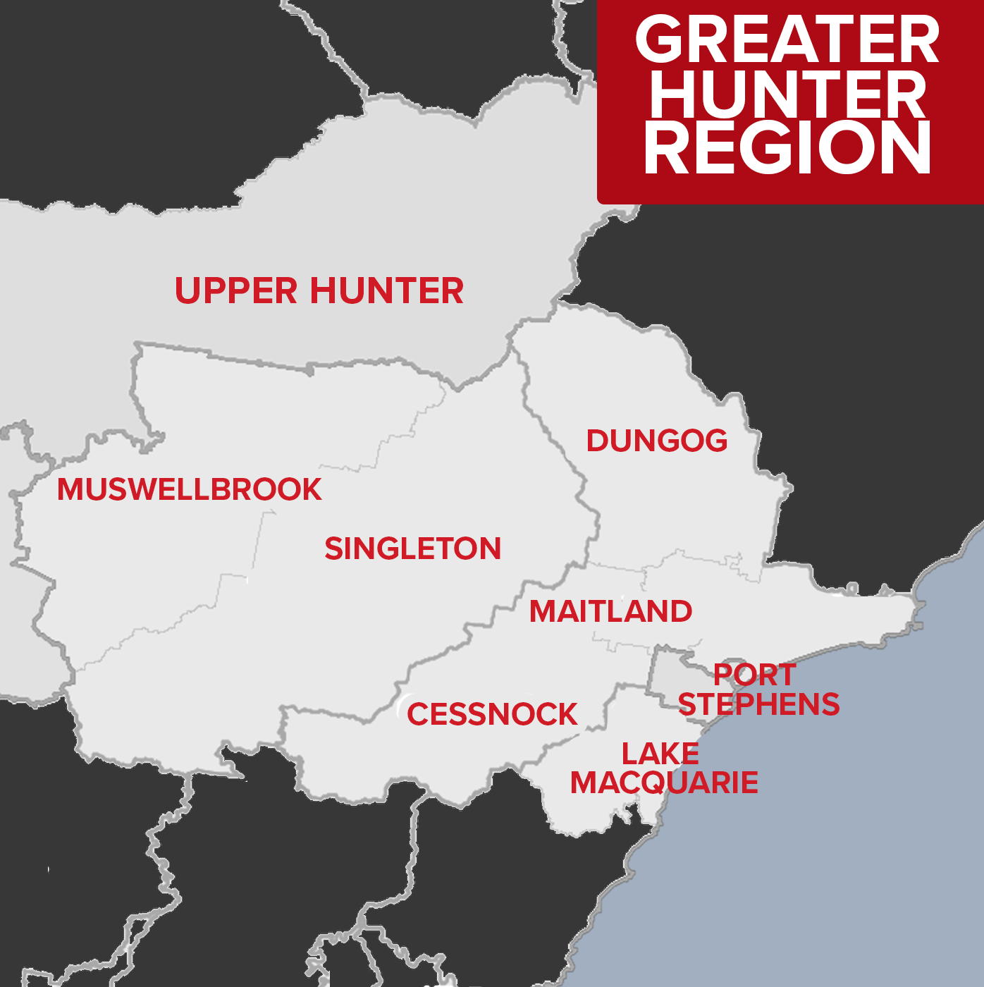 Greater Hunter Region Map Catastrophic Fire Danger In Nsw, What Does It Mean?