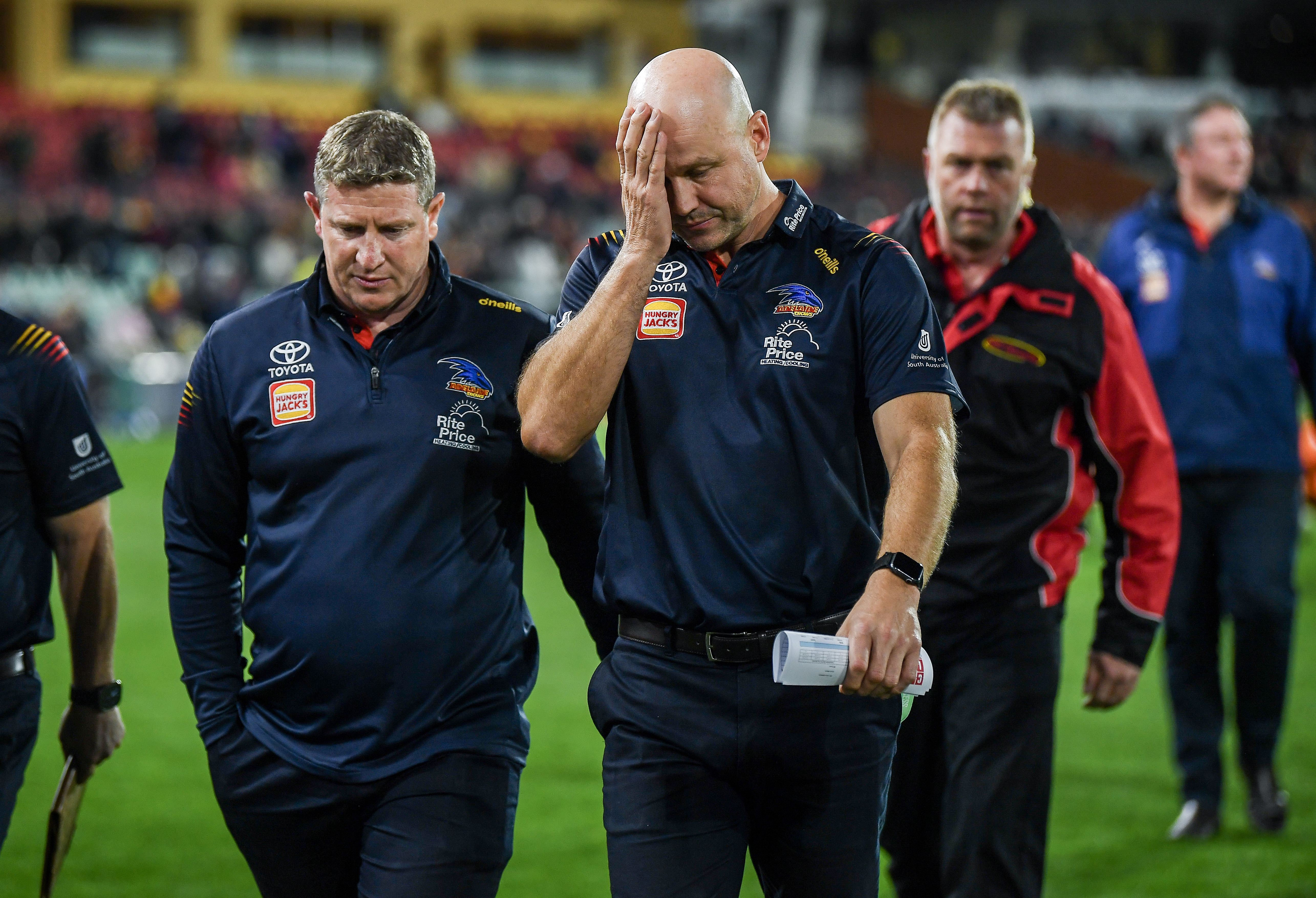 Matthew Nicks has been backed by the Crows board despite a 4-7 start.