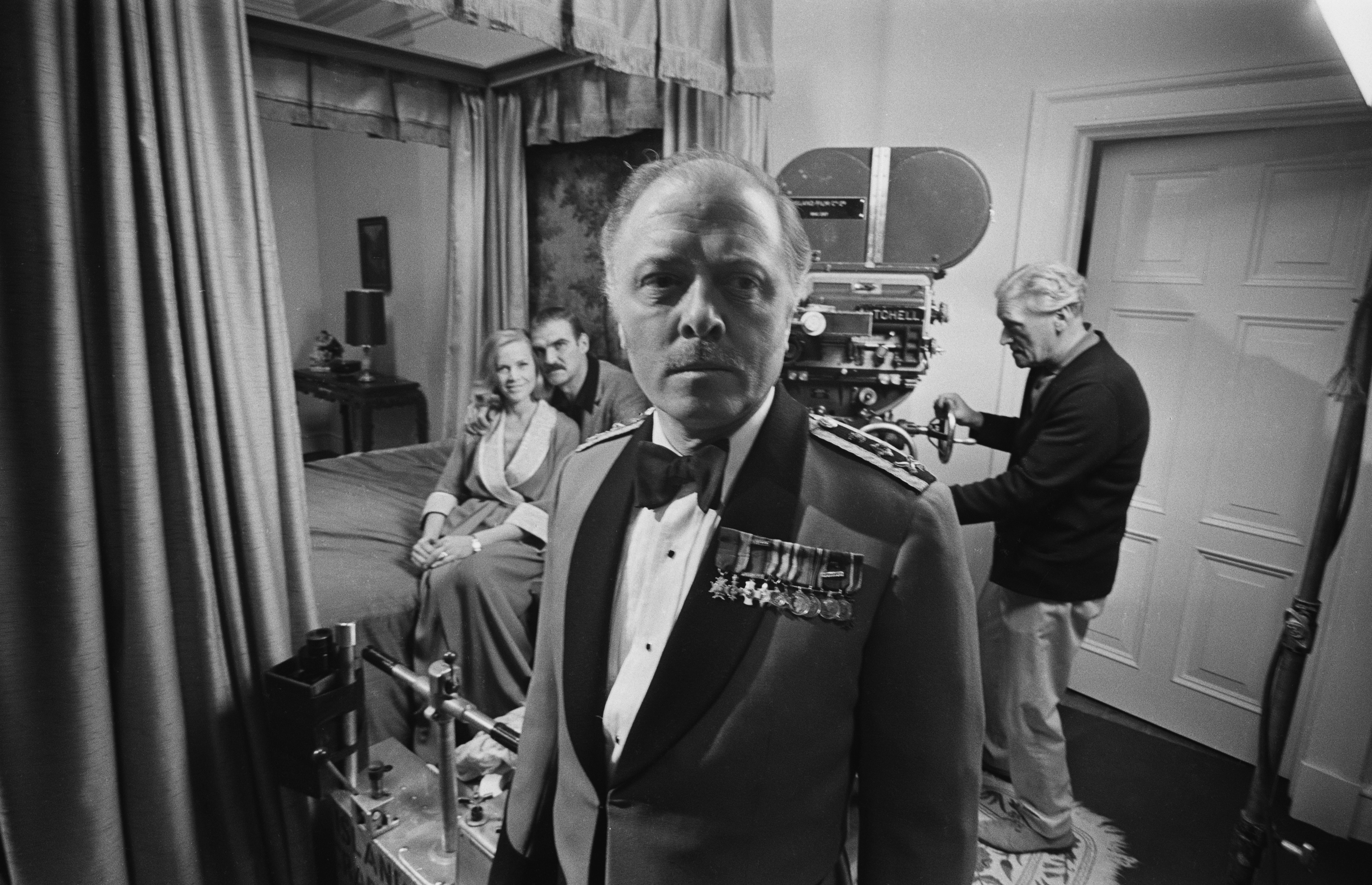 Richard Attenborough on the set of The Last Grenade in 1969. 