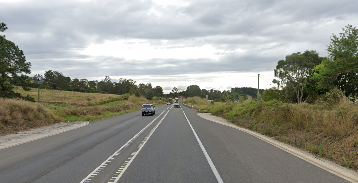 Bruce Highway at Chatsworth near Gympie