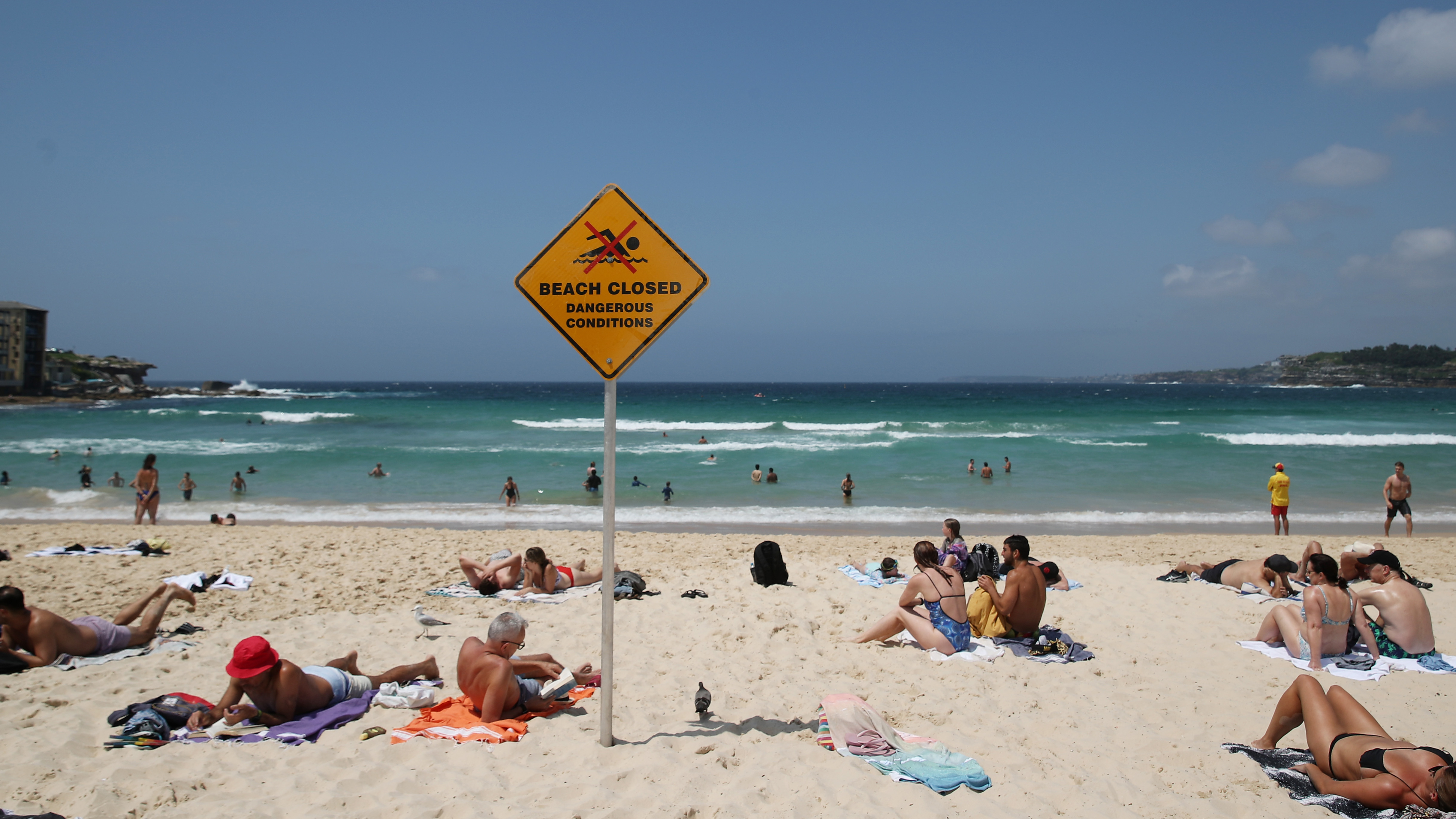 New South Wales coast are closed due to a tsunami warning after an undersea volcano erupted off Tonga.