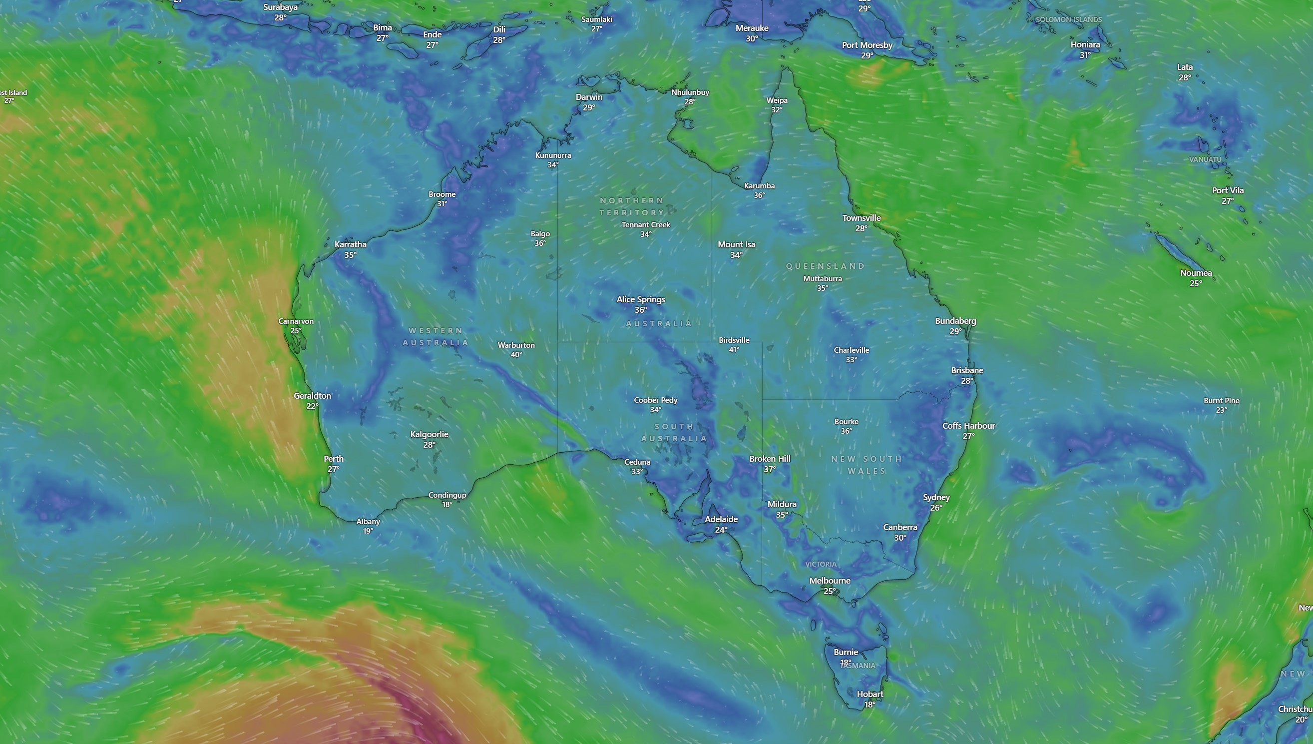 After a long humid spell, much of the country can expect to be quenched by late afternoon storms.