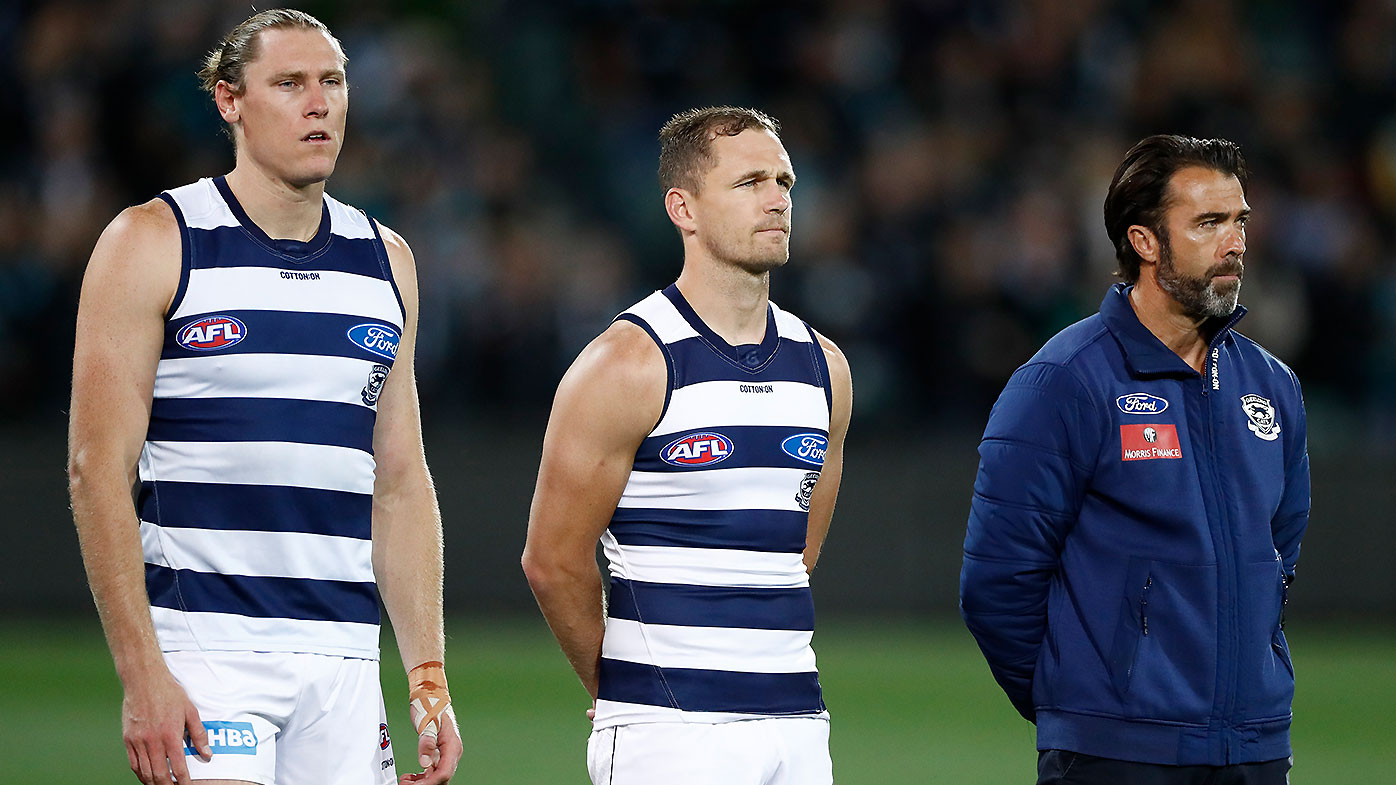 Mark Blicavs Joel Selwood Chris Scott