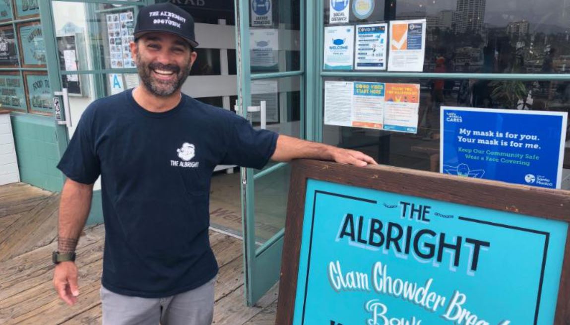 Greg Moreno Memorial Day cafe owner