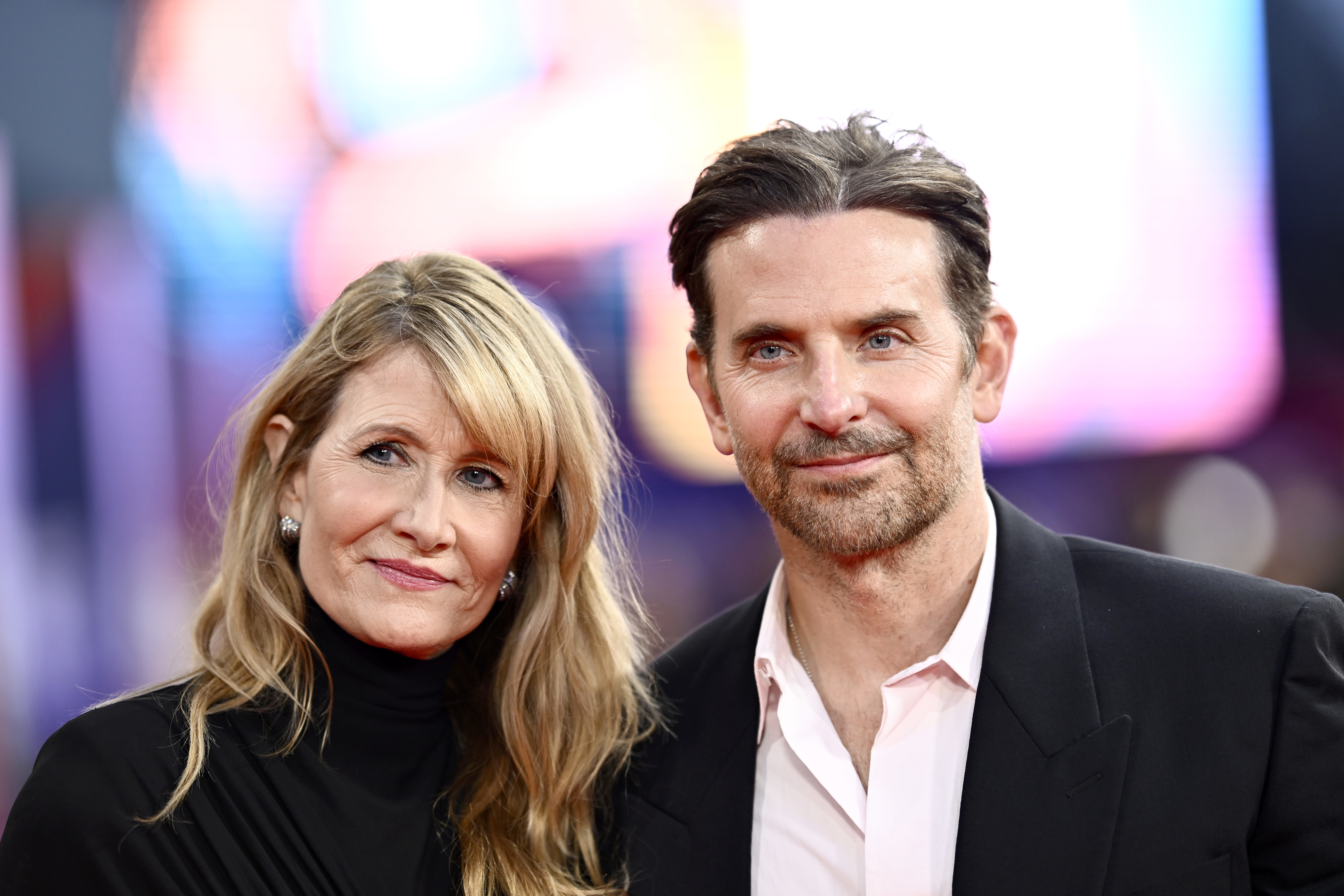 Laura Dern and Bradley Cooper