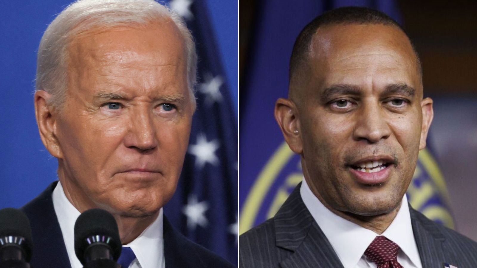 Joe Biden, Hakeem Jeffries