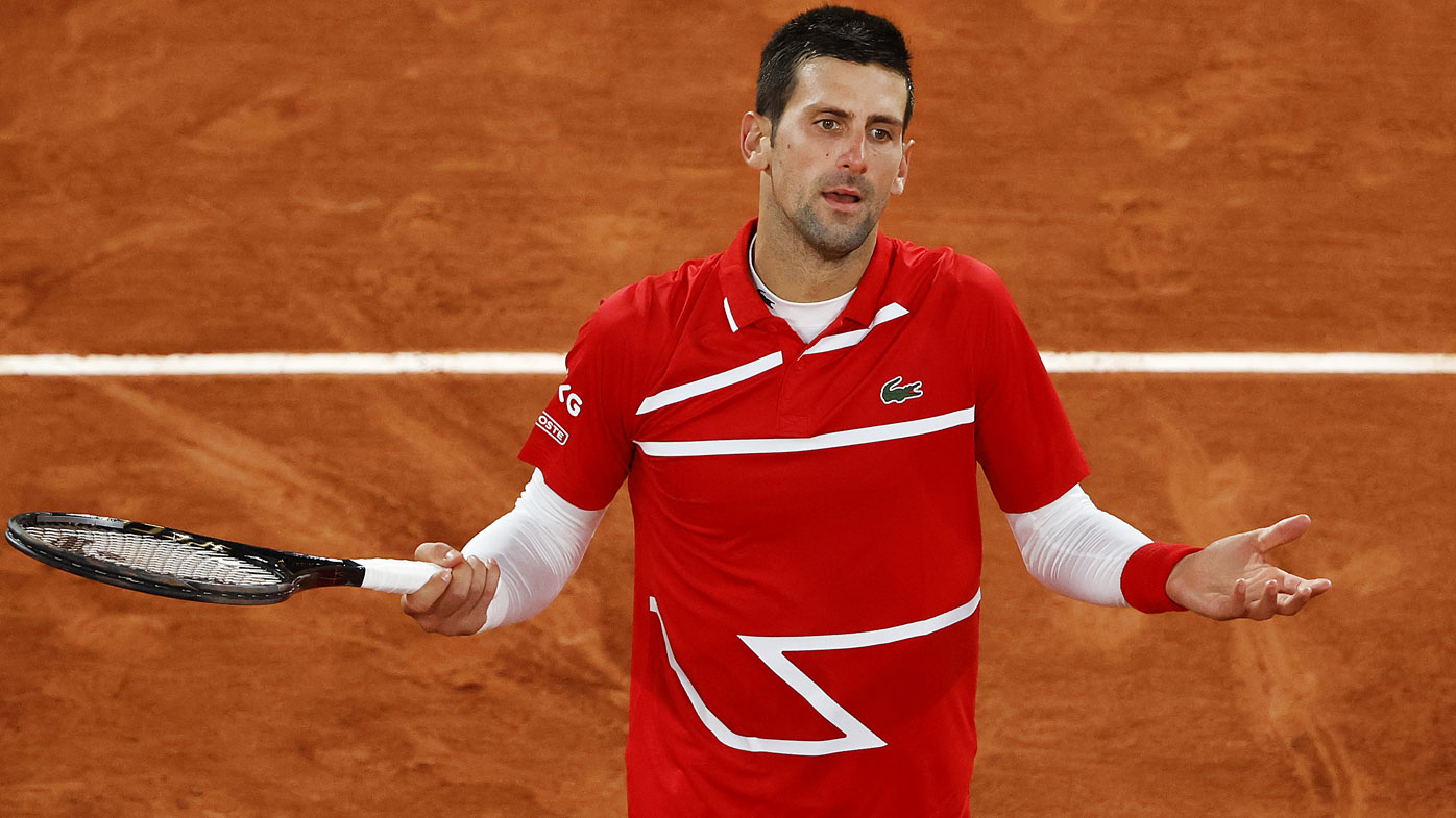 French Open | Novak Djokovic hits line judge in face with ...