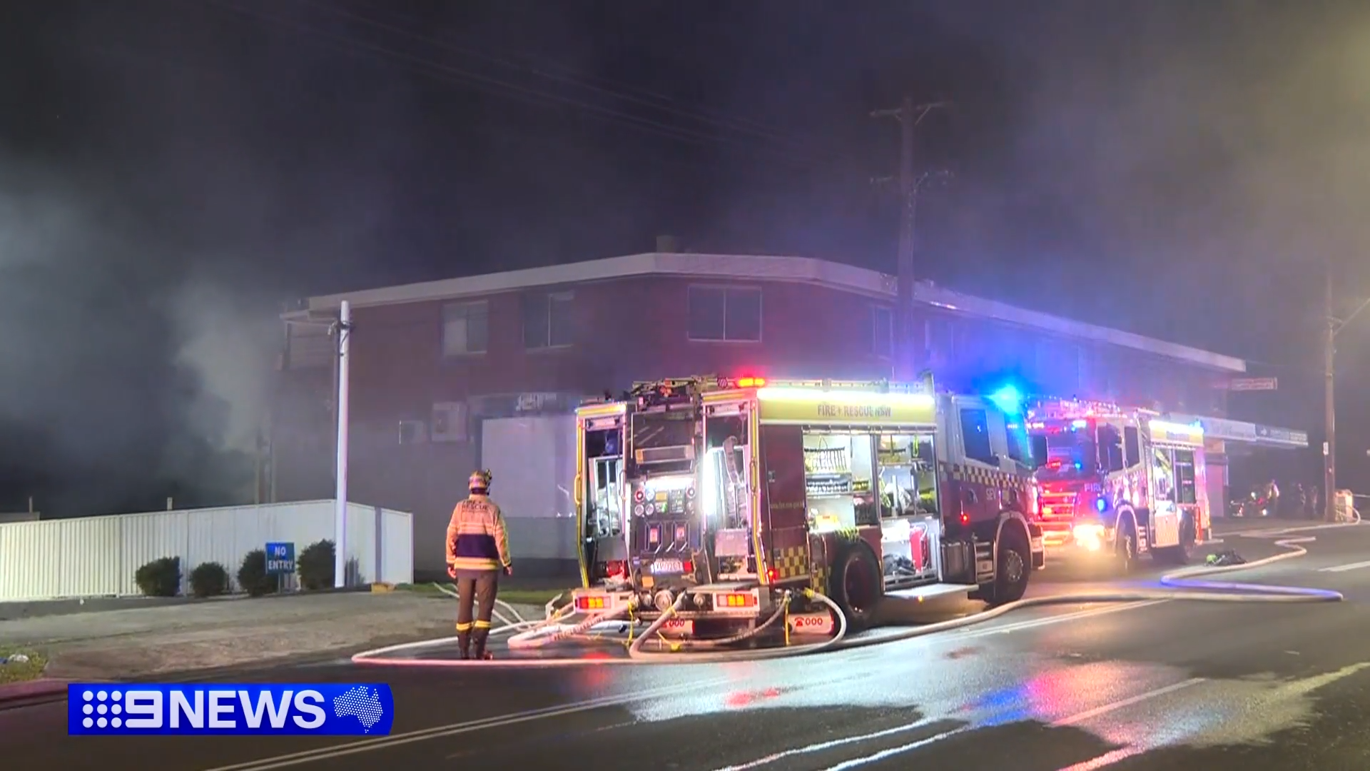 Sydney supermarket firebombed 