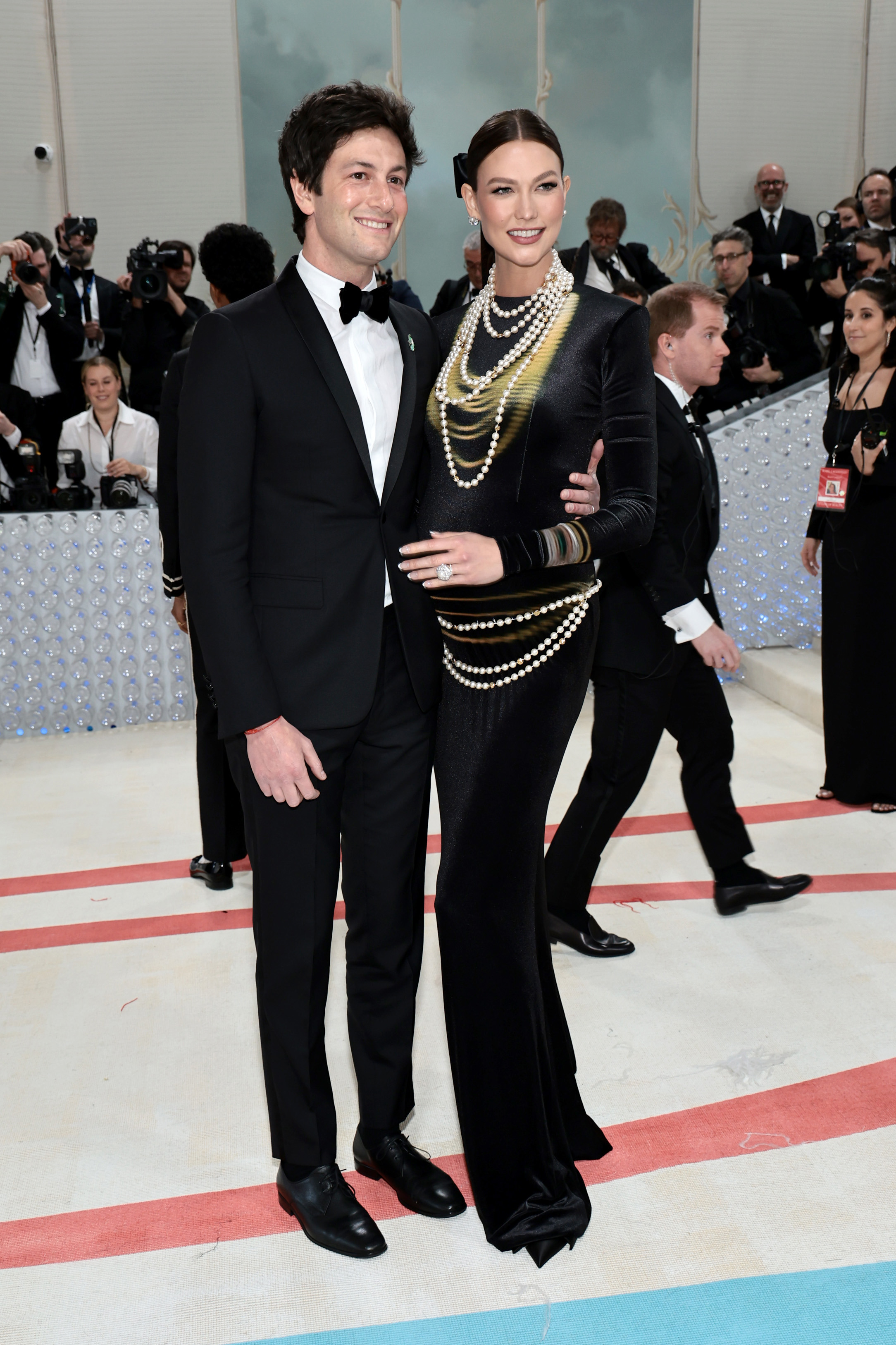 Joshua Kushner and Karlie Kloss at the 2023 Met Gala