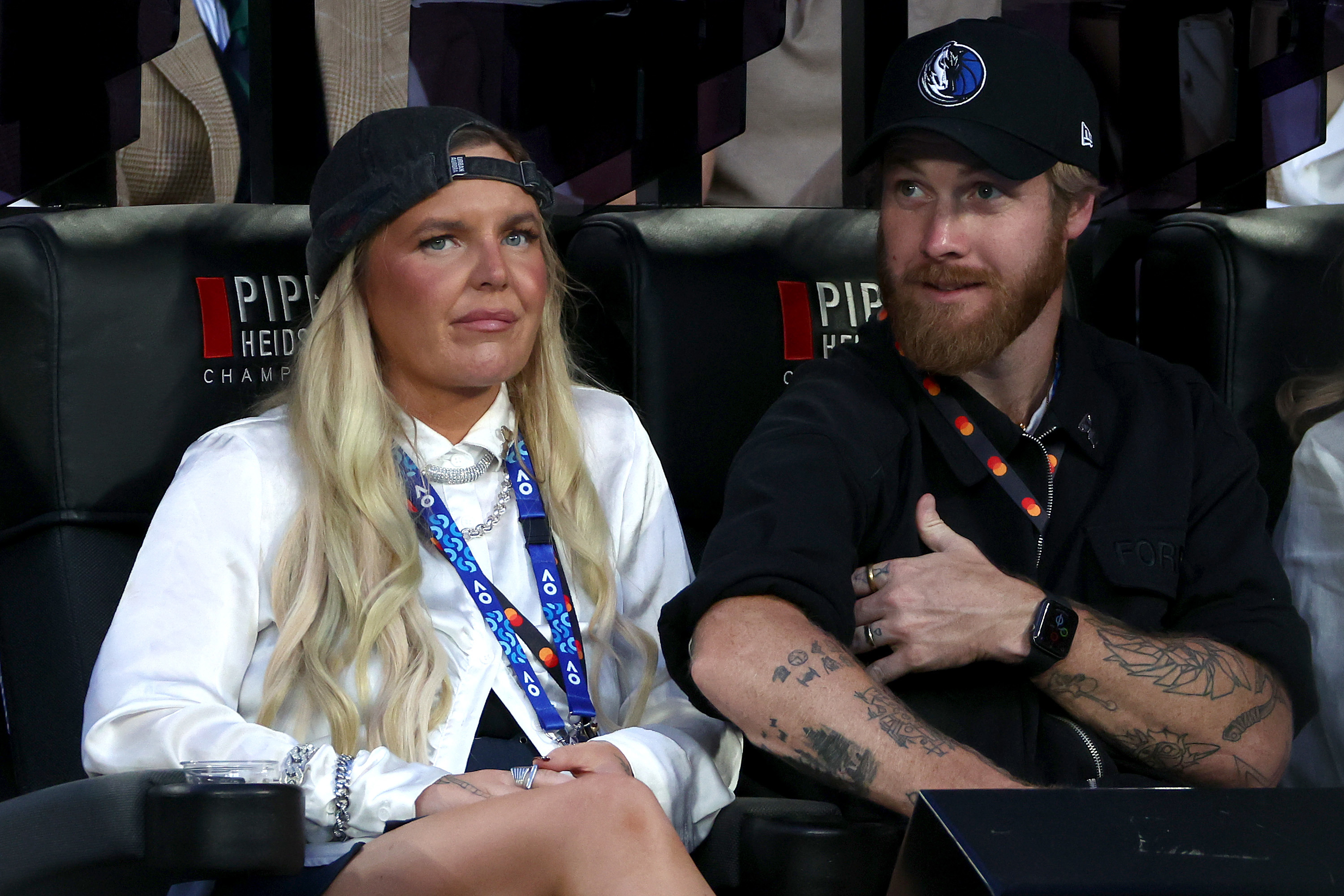 Tones and I during the Men's Singles Final between Jannik Sinner and Alexander Zverev at the 2025 Australian Open at Melbourne Park on January 26, 2025 in Melbourne, Australia. 