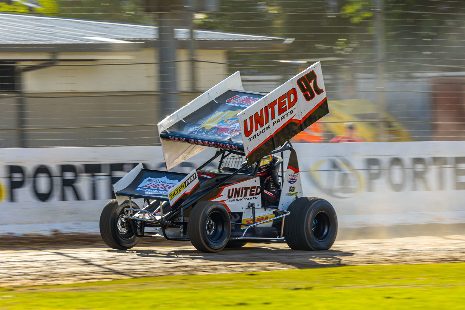 The three-time Supercars champion carried the iconic No.97 on his wing.