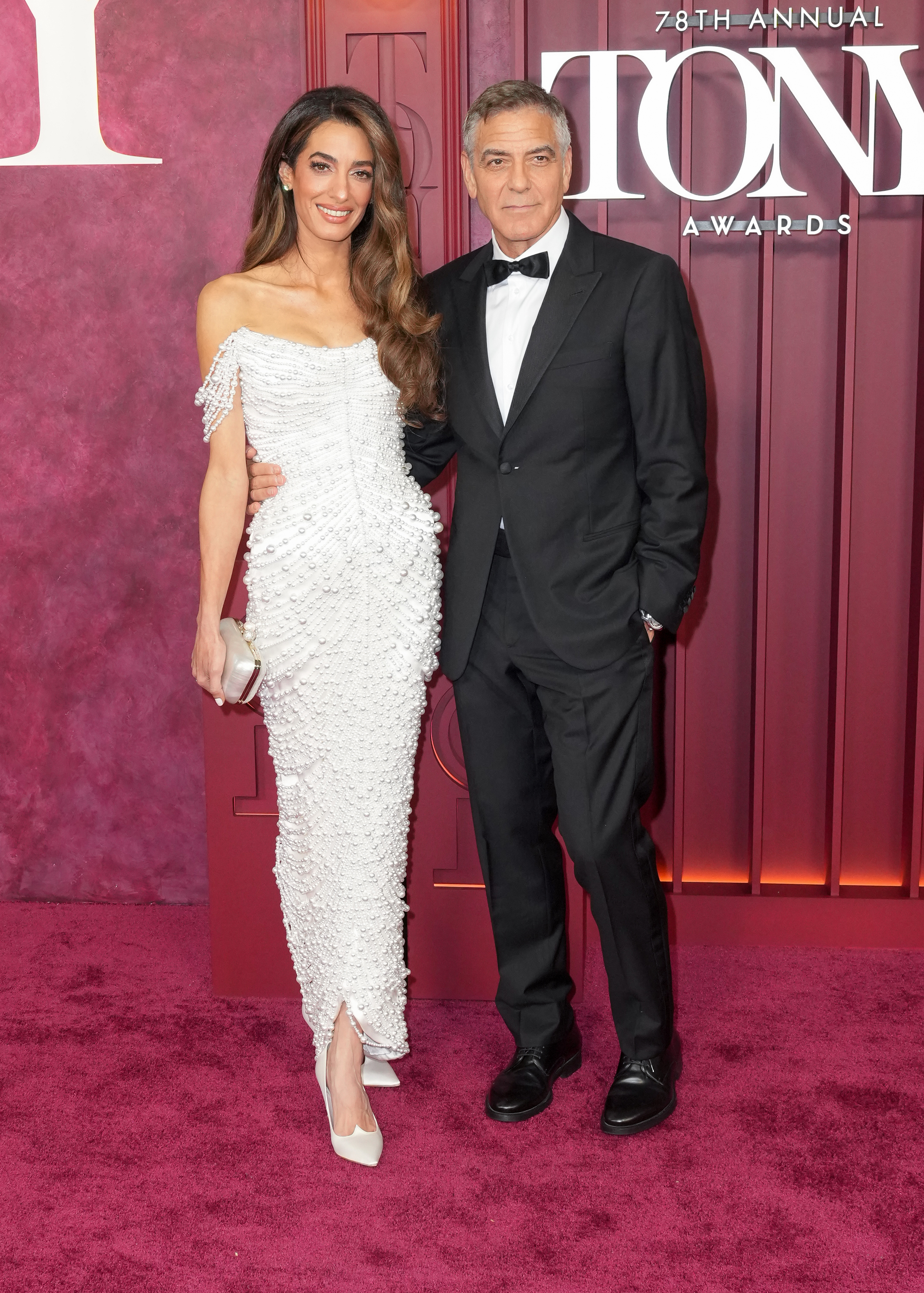 Amal Clooney and George Clooney