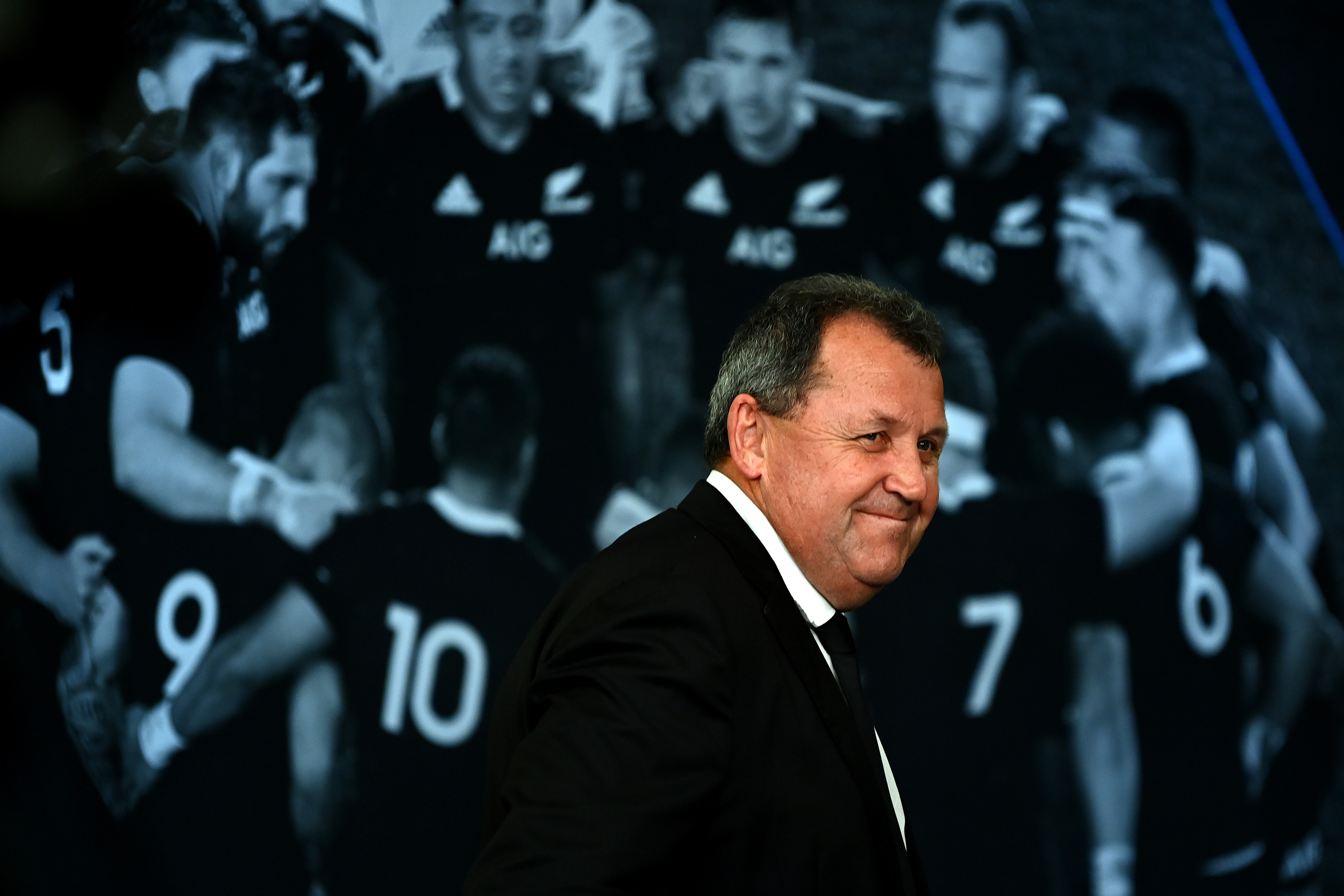 Ian Foster of the All Blacks.