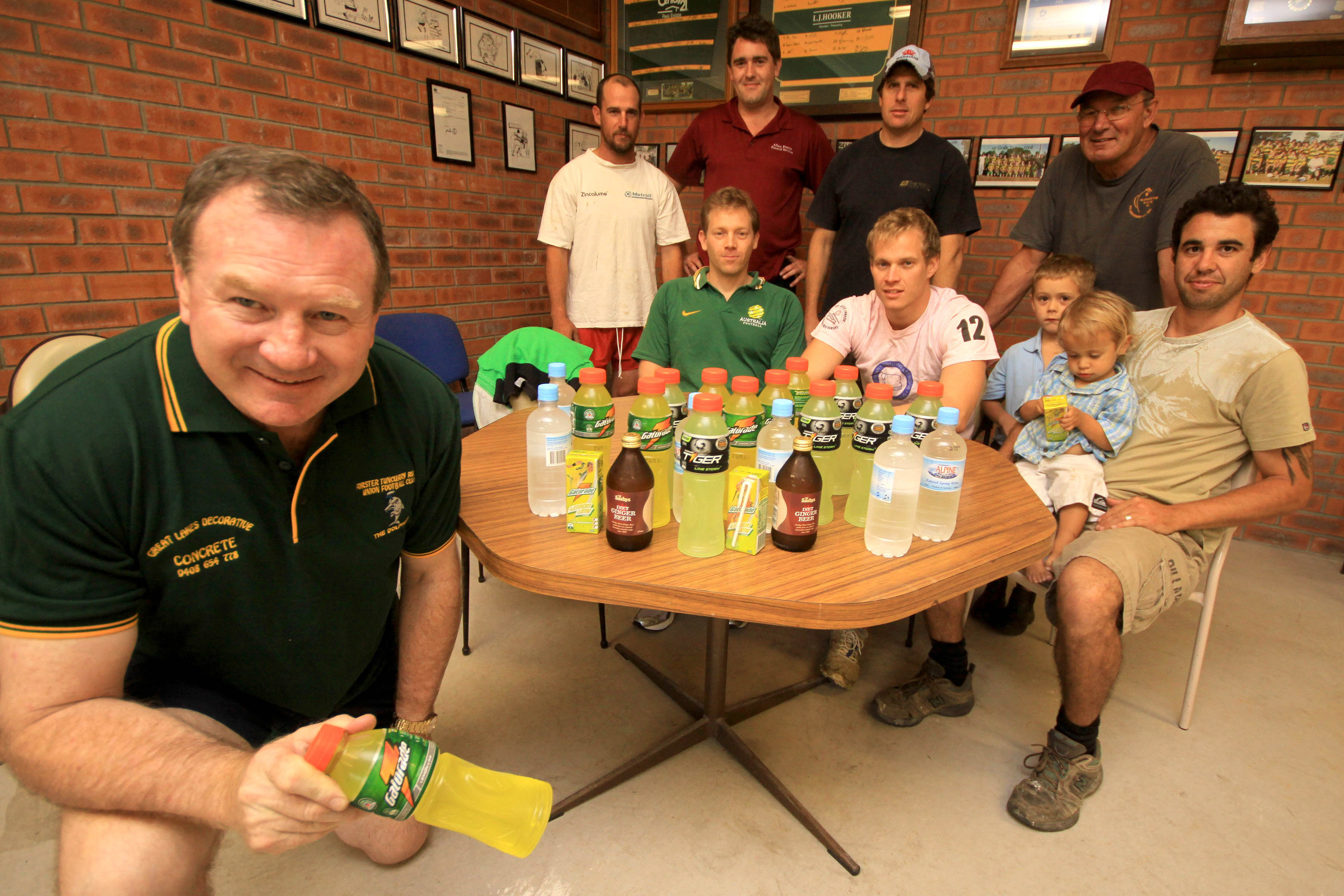 SHD News. Drinking in Sport. Stephen Bromhead is the president of the Foster Tuncurry Rugby Union Club which has turned its culture around after adopting new strategies to deal with alcohol abuse. Pic by Shane Chalker, 22nd October 2009