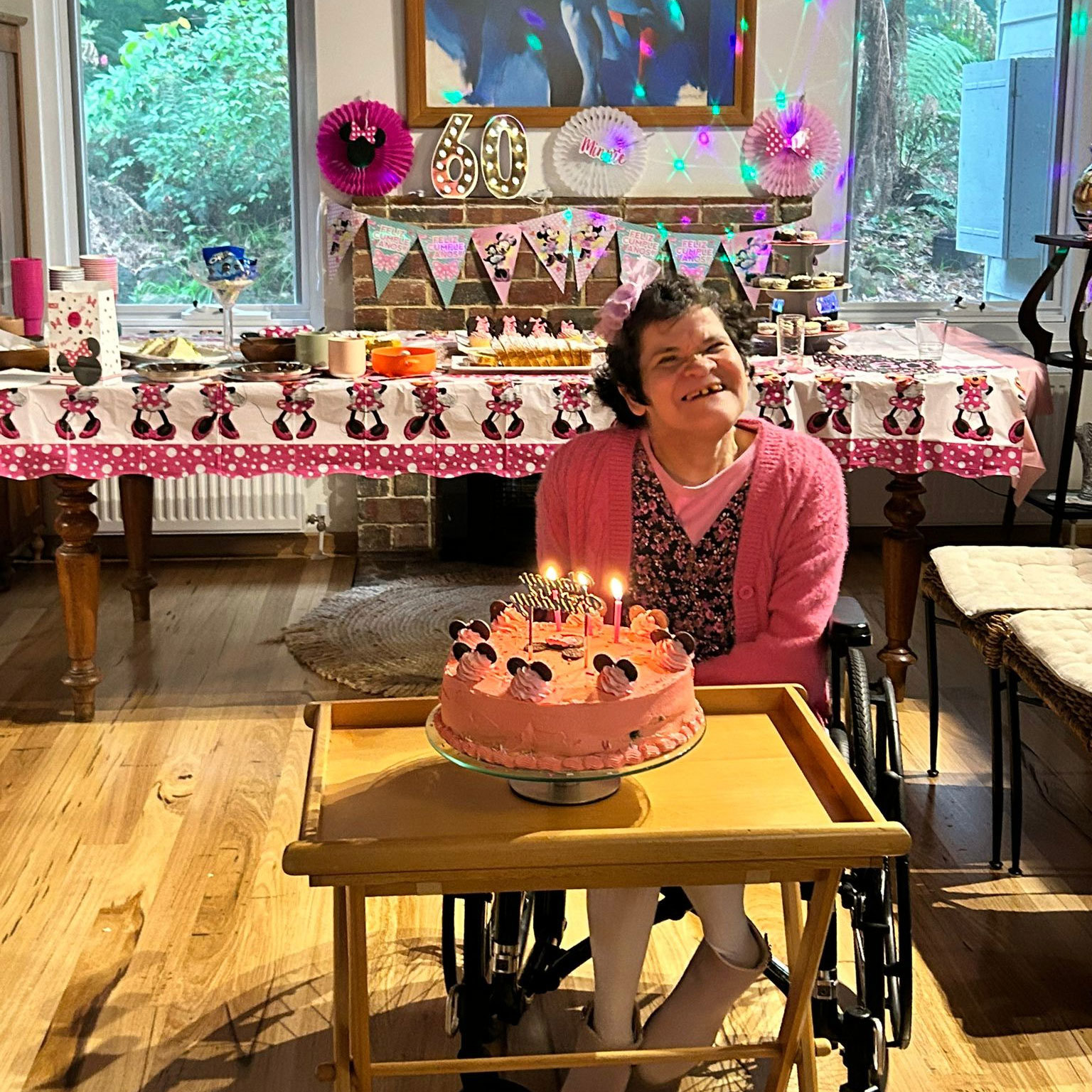 Jacqueline celebrated her 60th birthday last year with her family in Australia.