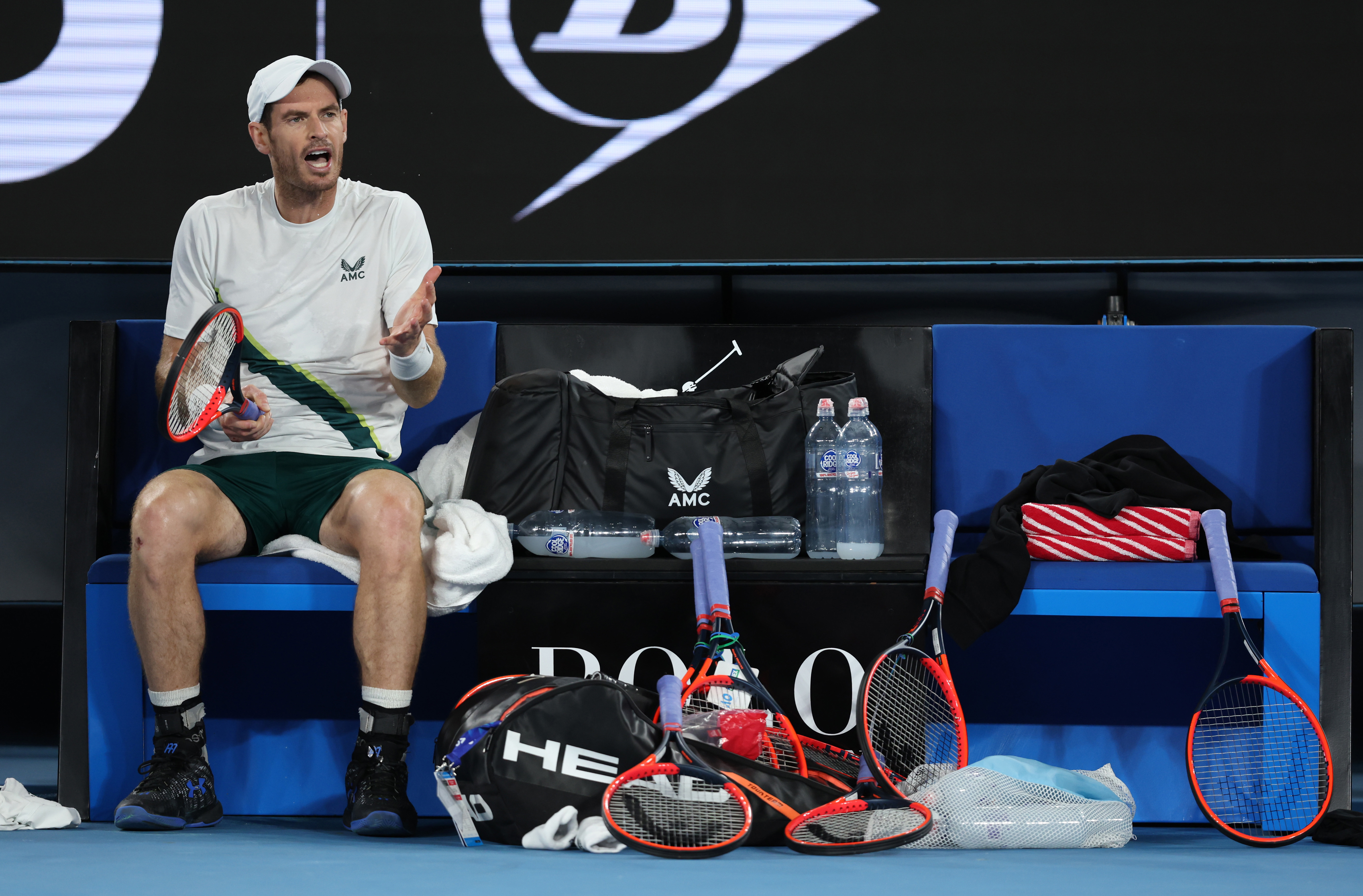 Australian Open 2023 Andy Murray slams joke toilet rule after bathroom request rejected during five-hour marathon