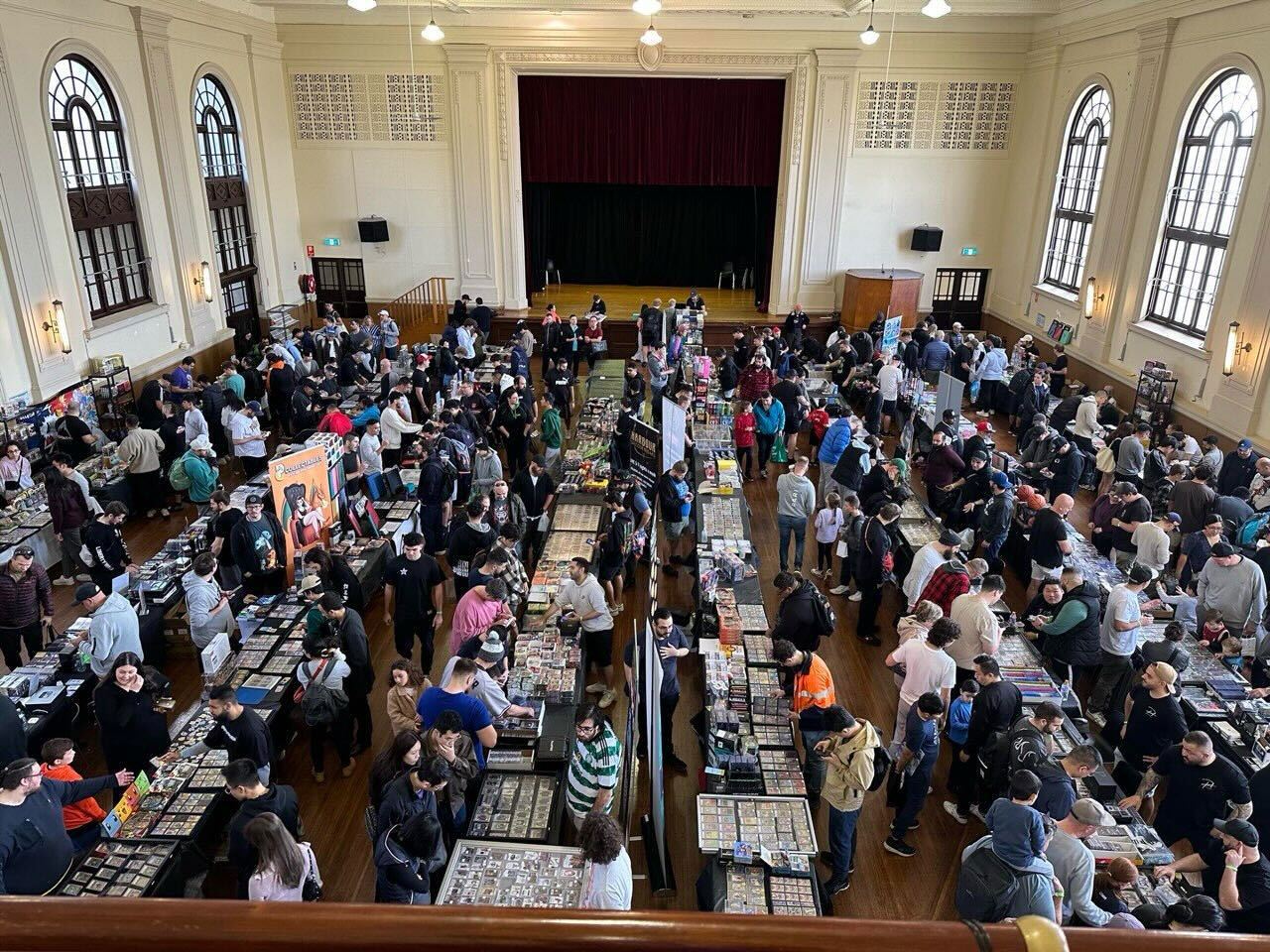 Trading Card Show Australia now attracts thousands of vendors and collectors. 