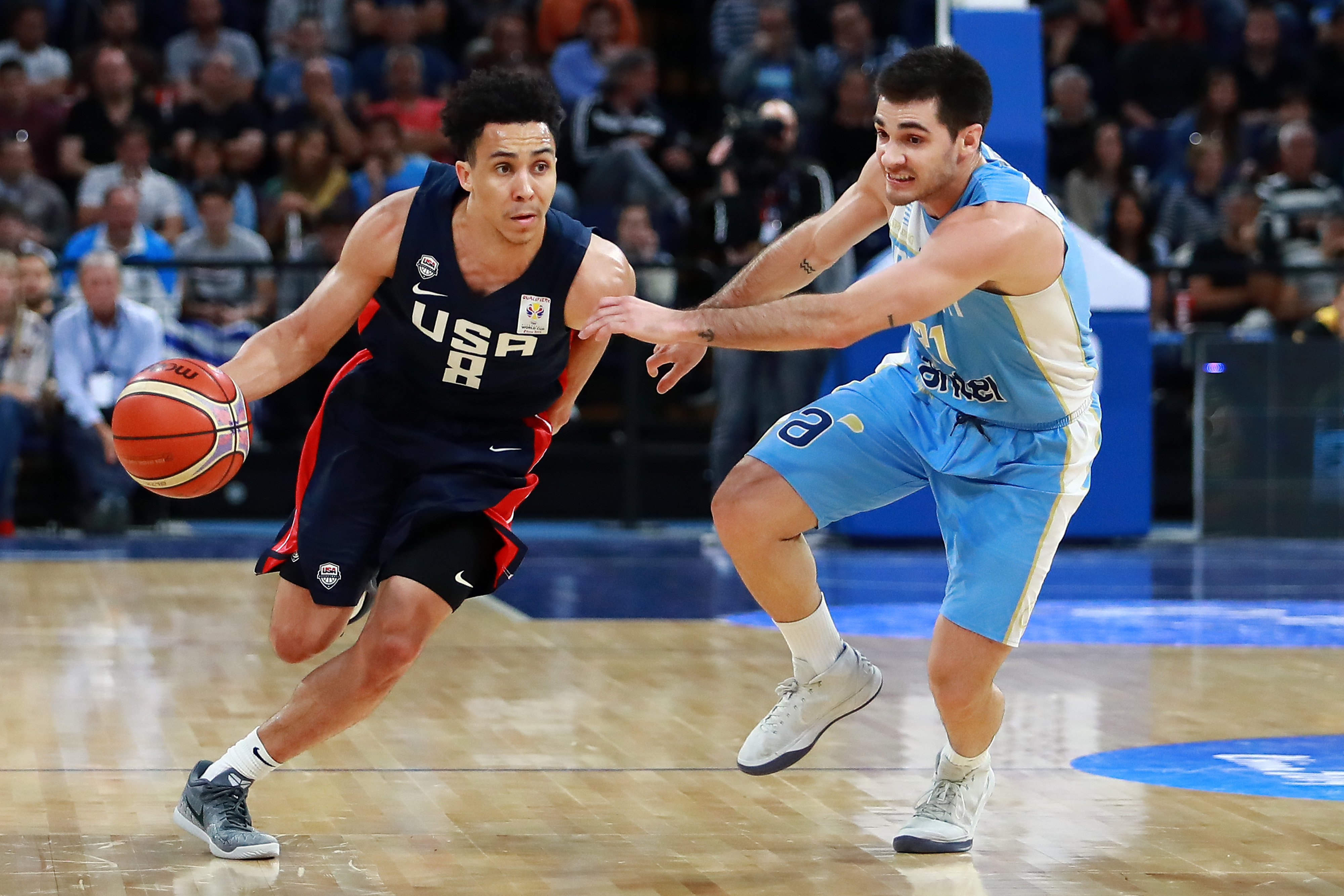 Travis Trice of USA.