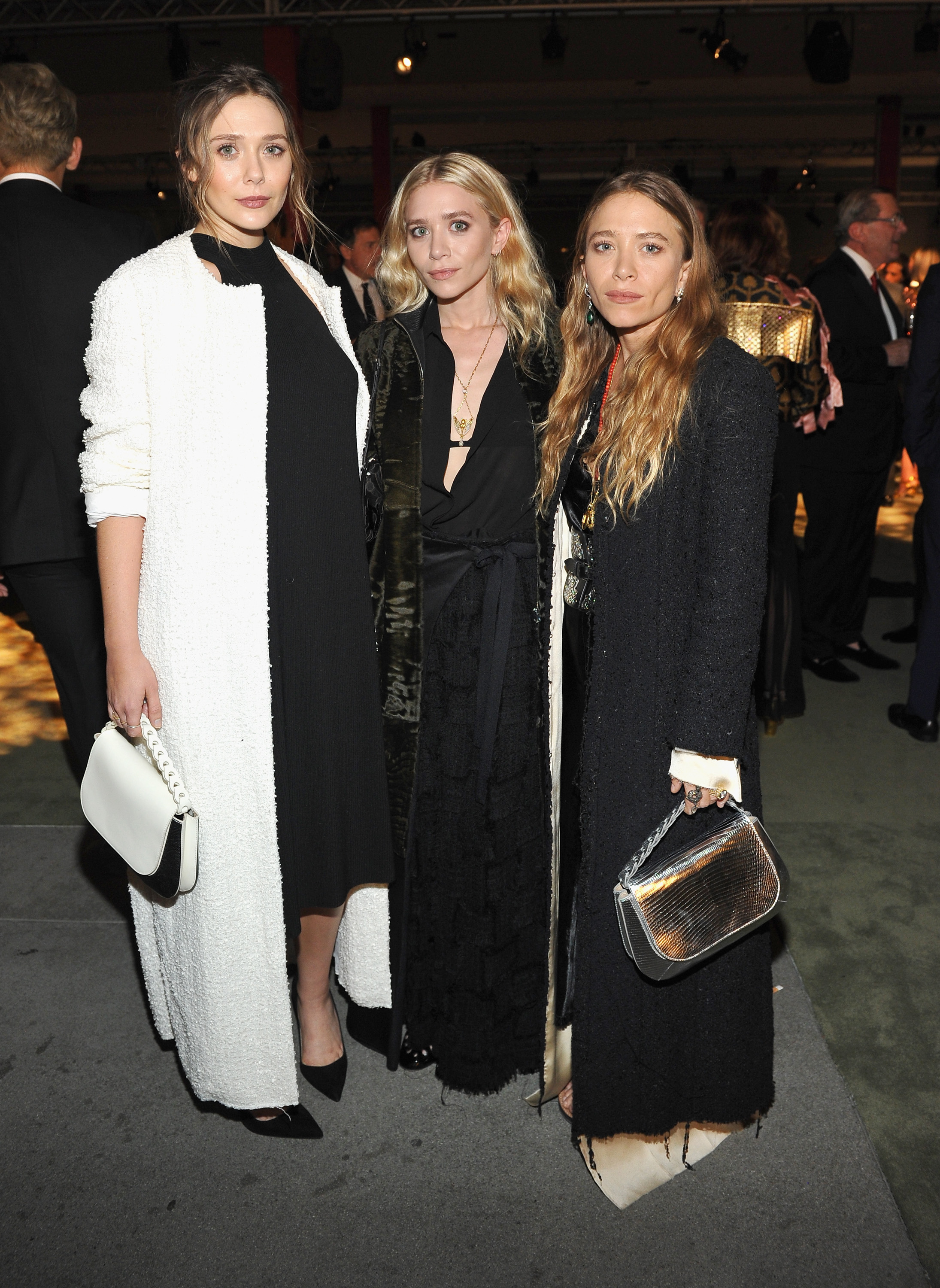 Elizabeth Olsen, Ashely Olsen and Mary-Kate Olsen