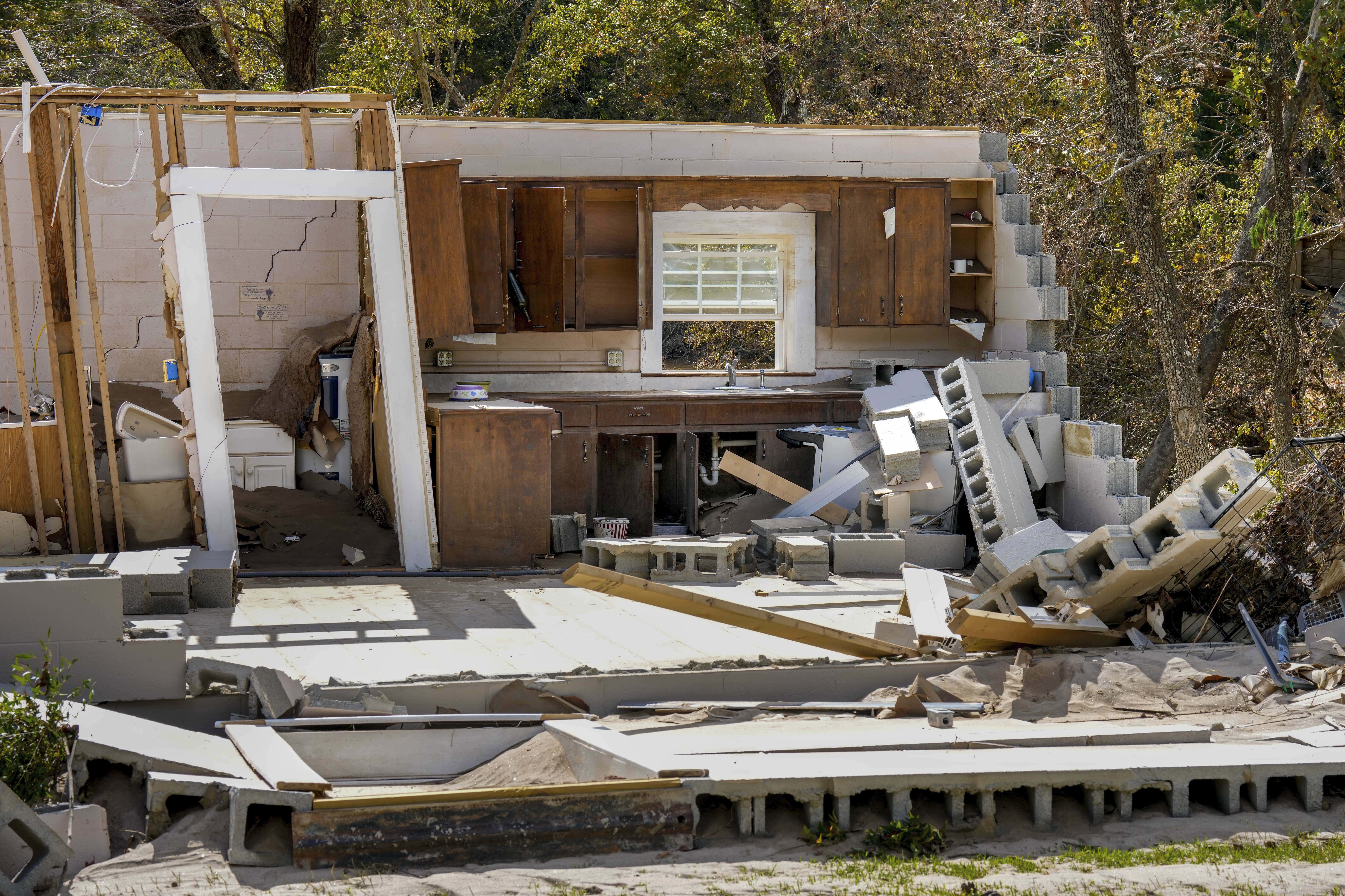 The aftermath of Hurricane Helene.