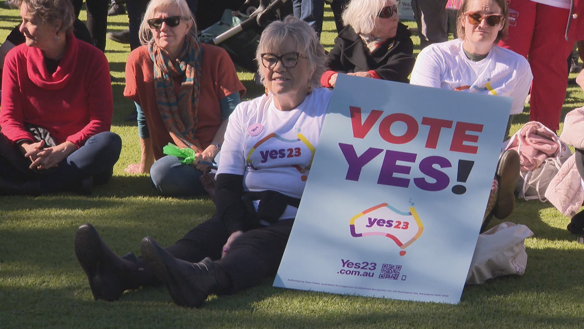 Tens of thousands of Australians have attended rallies around the country to show their support for an Indigenous Voice to Parliament.