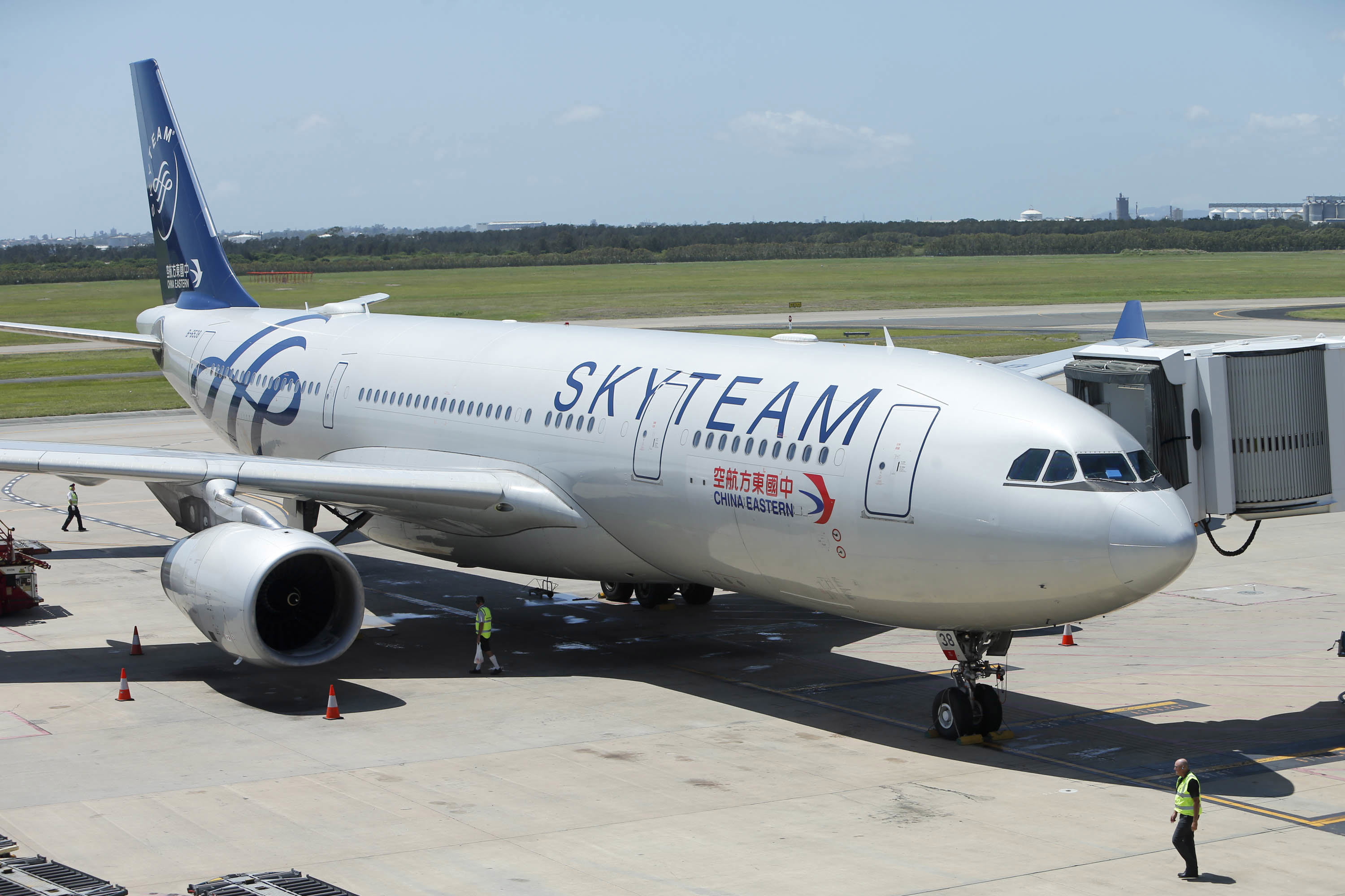 China Eastern Airlines launch at Brisbane International Airport.