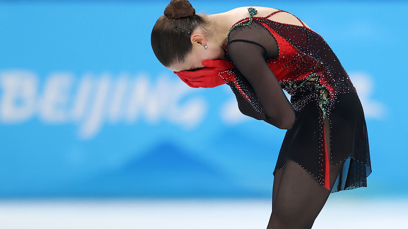 Kamila Valieva fourth, women's figure skating, Russia, victory over Anna Shcherbakova