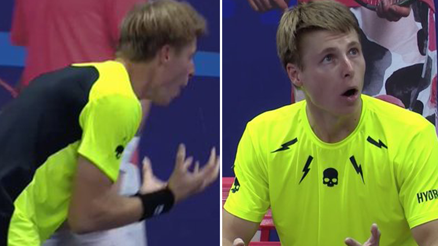 Ilya Ivashka blows up over a toilet break penalty