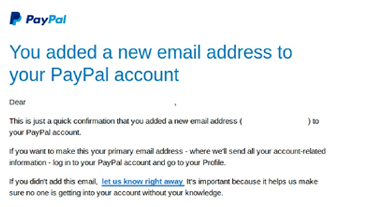 scam bitcoin paypal email