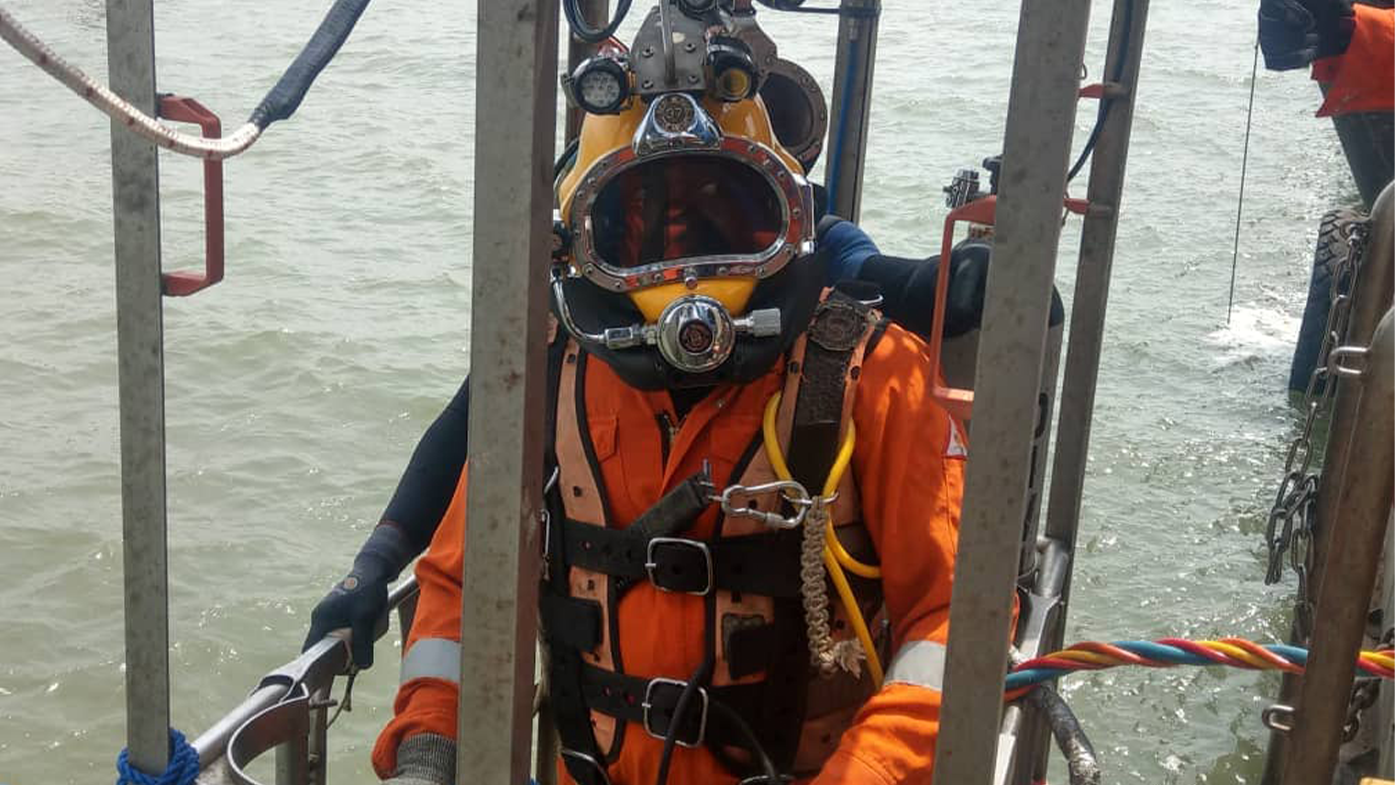 Harrison Okene has since received his diving licence, and can dive to a depth of 50 metres.