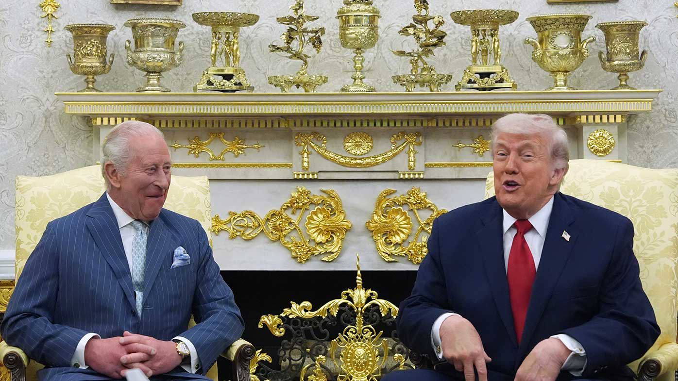 Donald Trump (right) has a long history of naming things after himself.