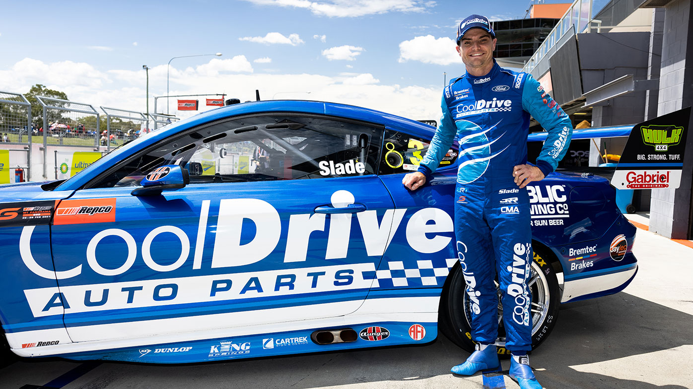 Tim Slade with the CoolDrive Mustang.