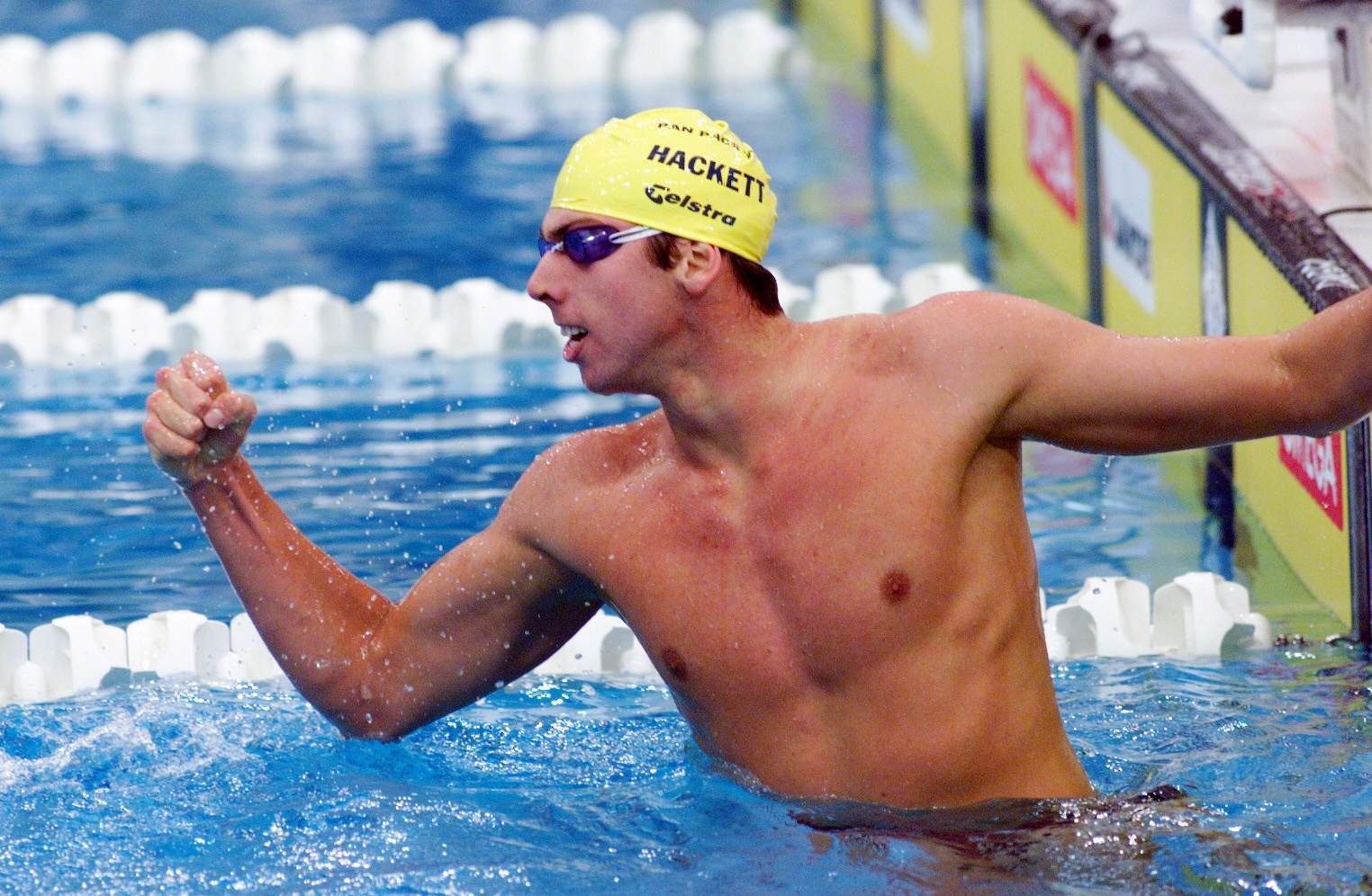 Swimming, Pan Pacs, Sydney, 29 Aug 1999.