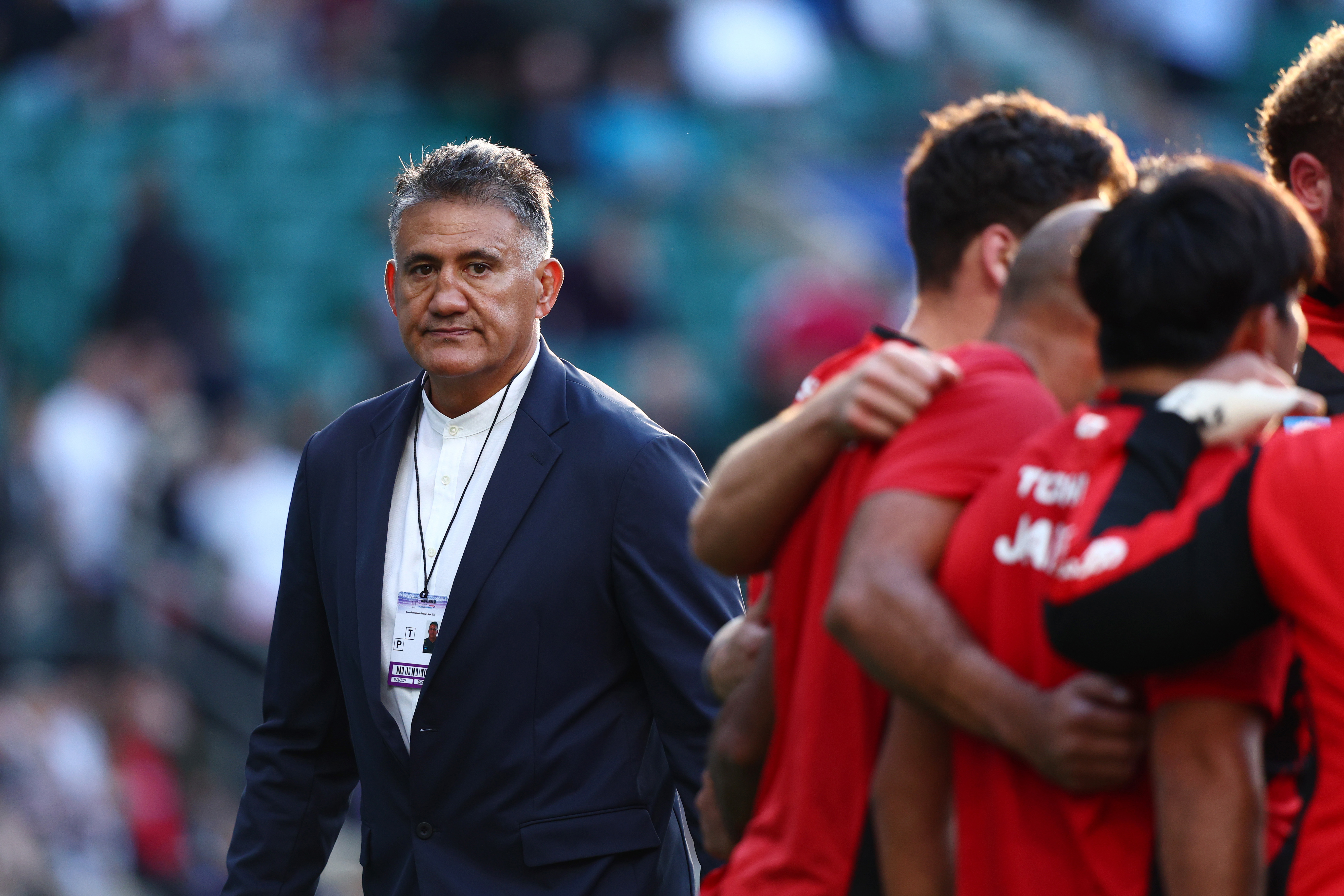 Japan coach Jamie Joseph.