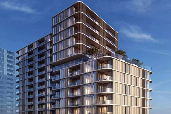 Developer Doma's 184-unit Melrose project site