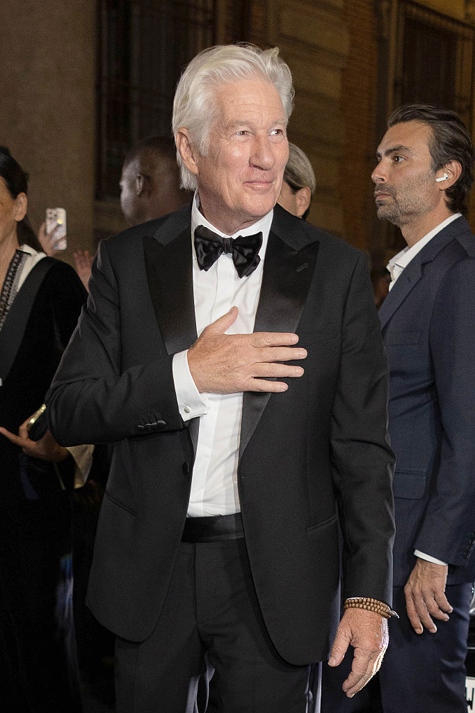  Richard Gere is seen during the Milan Womenswear Spring/Summer 2026 Fashion Week on September 28, 2025 in Milan, Italy. (Photo by Robino Salvatore/GC Images)